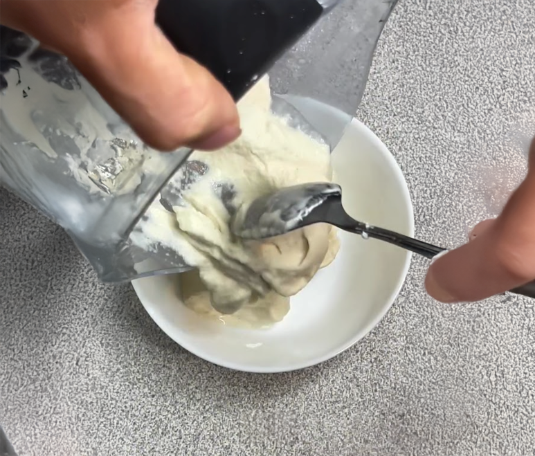High-Protein Banana Ice Cream (No Creami)