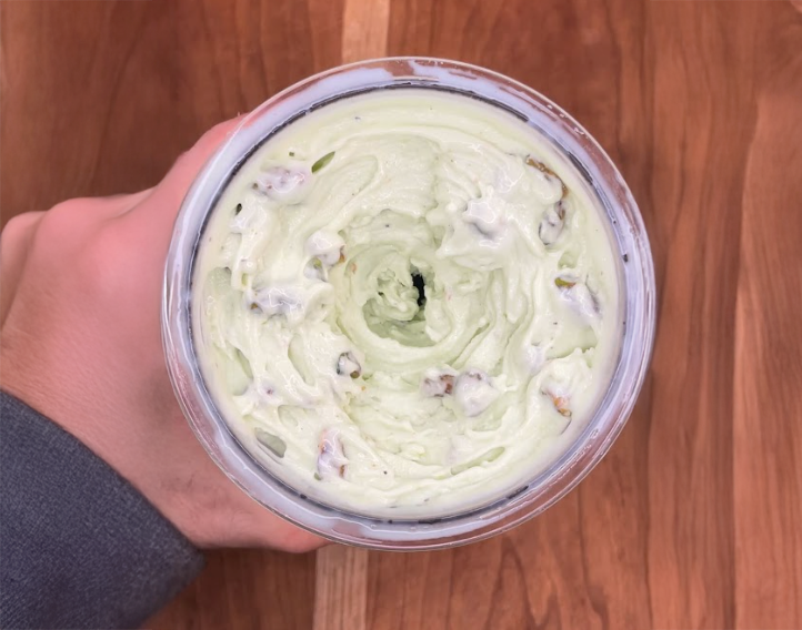 High Protein Pistachio Ice Cream