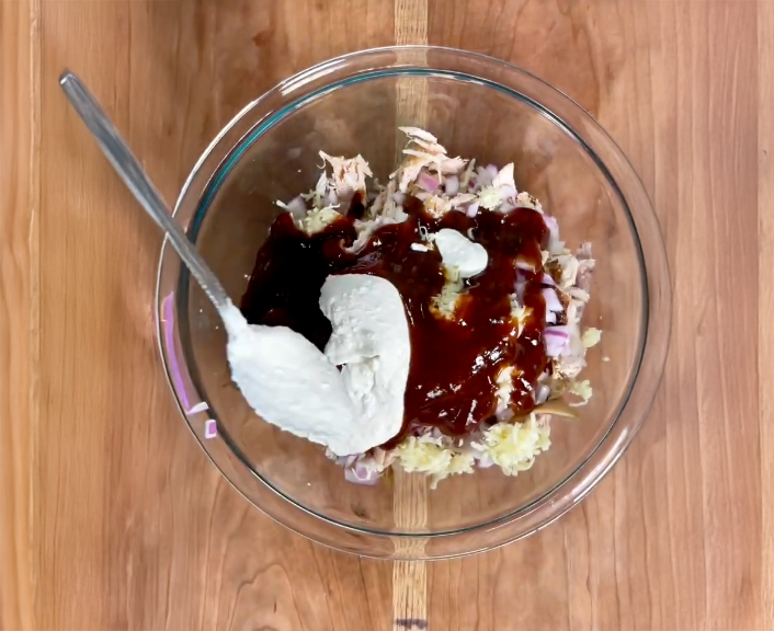 High Protein BBQ Chicken Taquitos