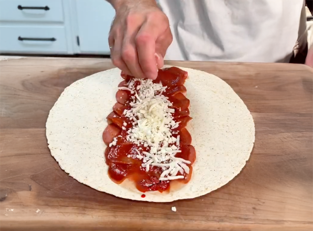 High Protein 1-Minute Pizza
