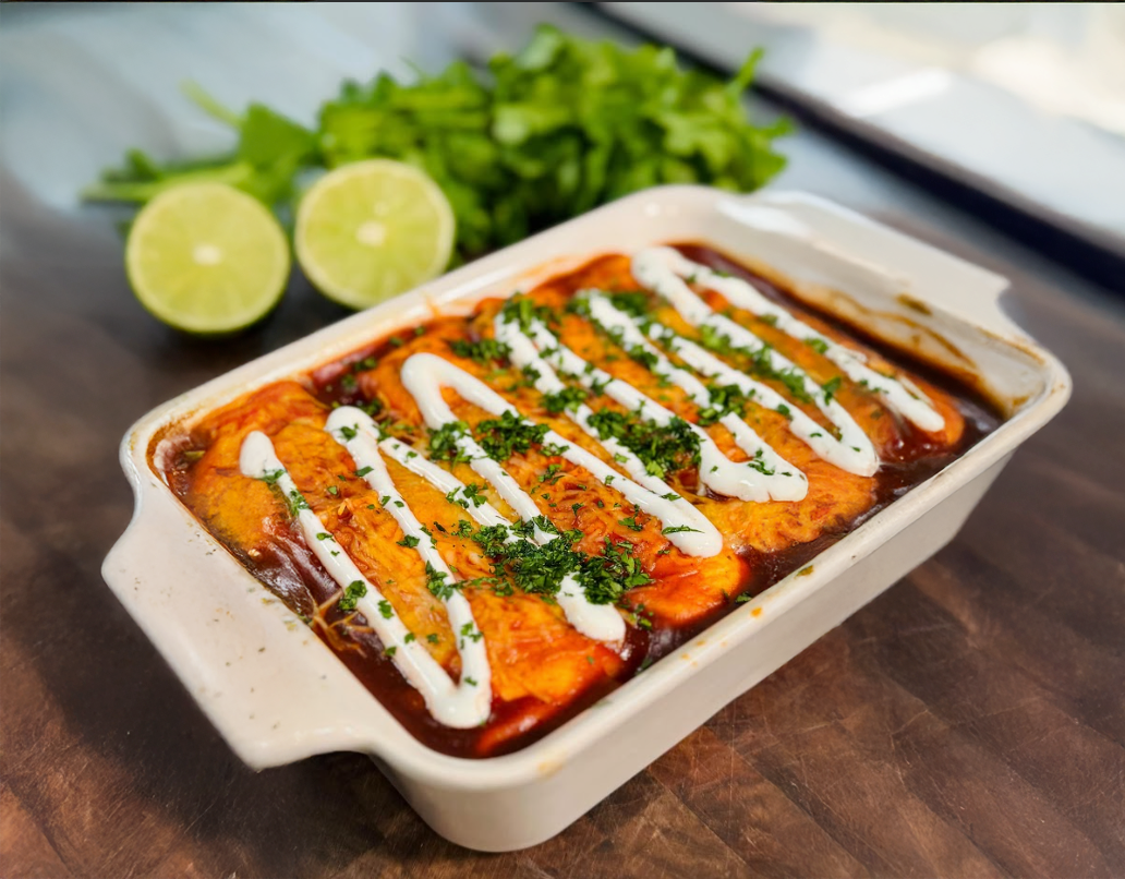 High-Protein Low-Cal Enchiladas