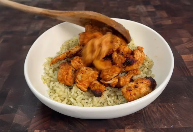 High-Protein Chicken Al Pastor Bowls