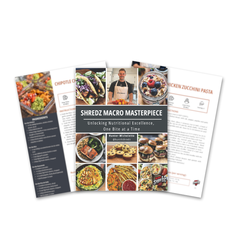 Shredz Macro Masterpiece E-Cookbook