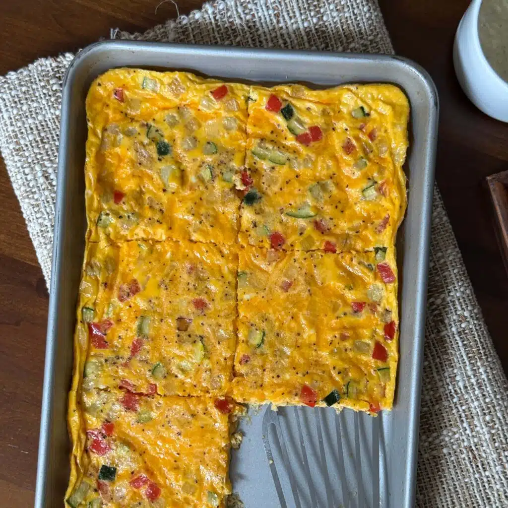 Easy Sheet Pan Omelet