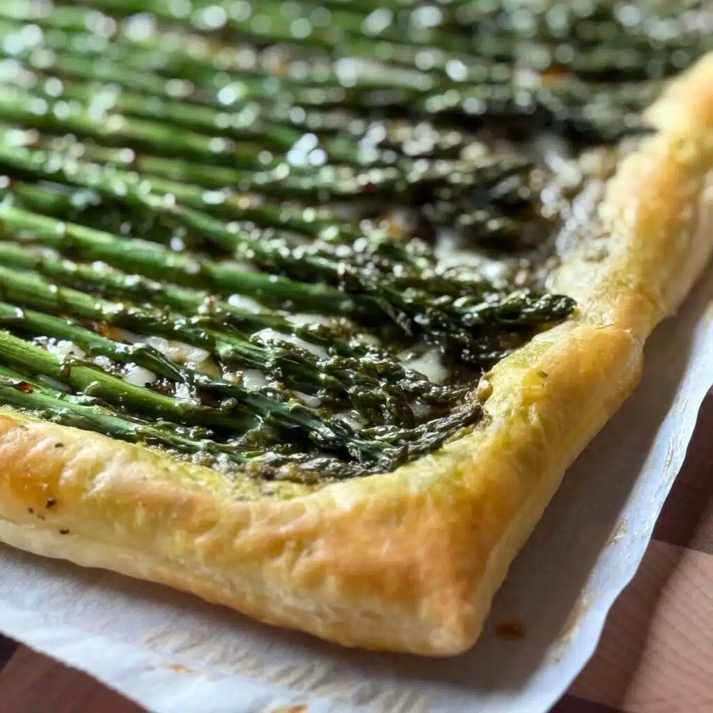 Asparagus Pesto Tart