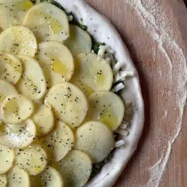 Pesto & Potato Pizza