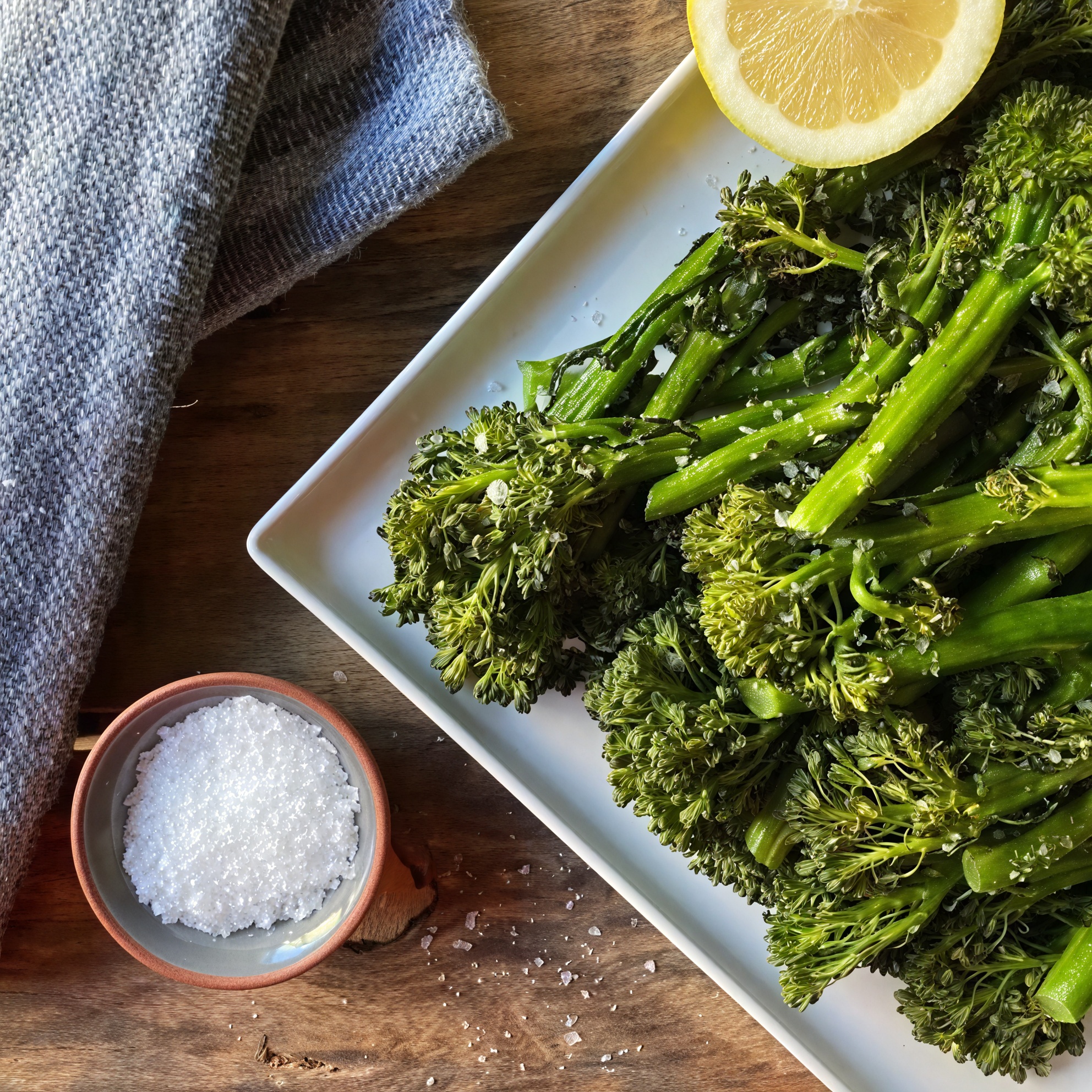 Blasted Broccolini