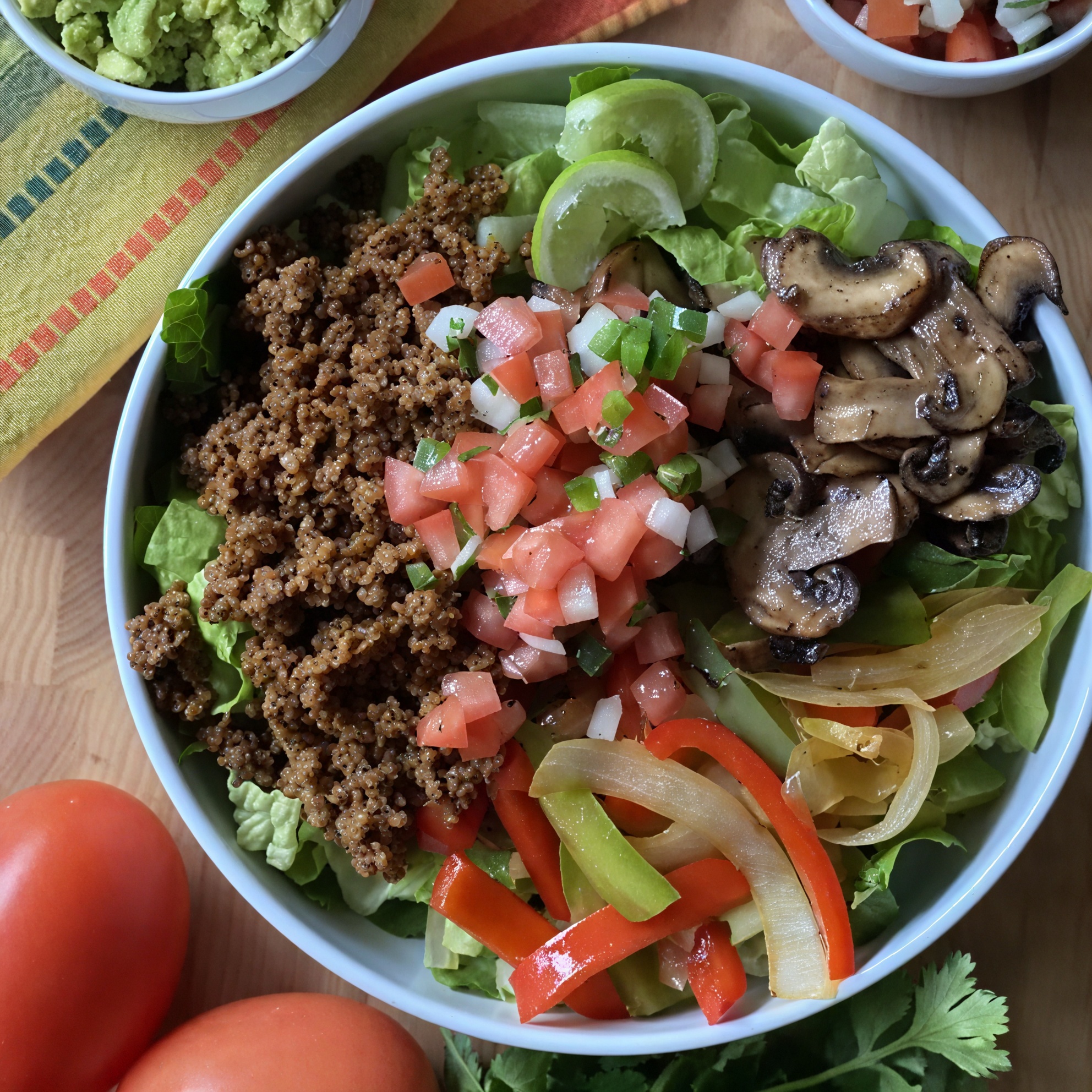 “Beef” Fajita Salads cover