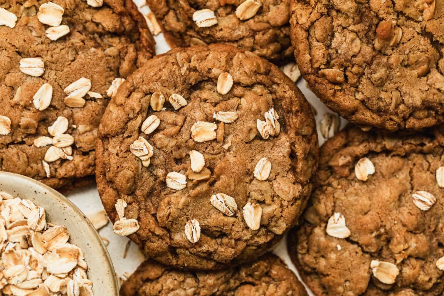 Easy, Chewy Small Batch Oatmeal Cookies