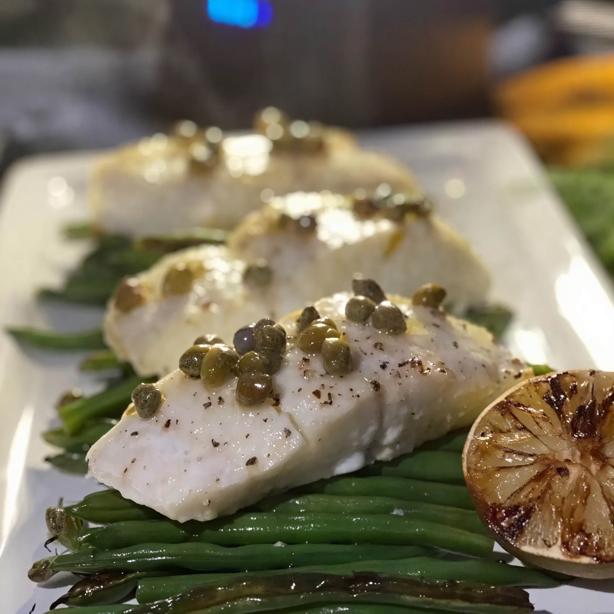 Grilled Haddock with Lime & Caper Butter cover