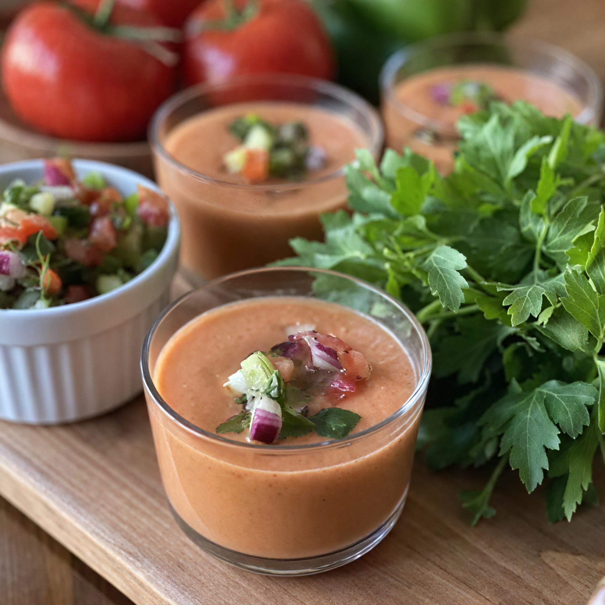 Summer Tomato Gazpacho cover