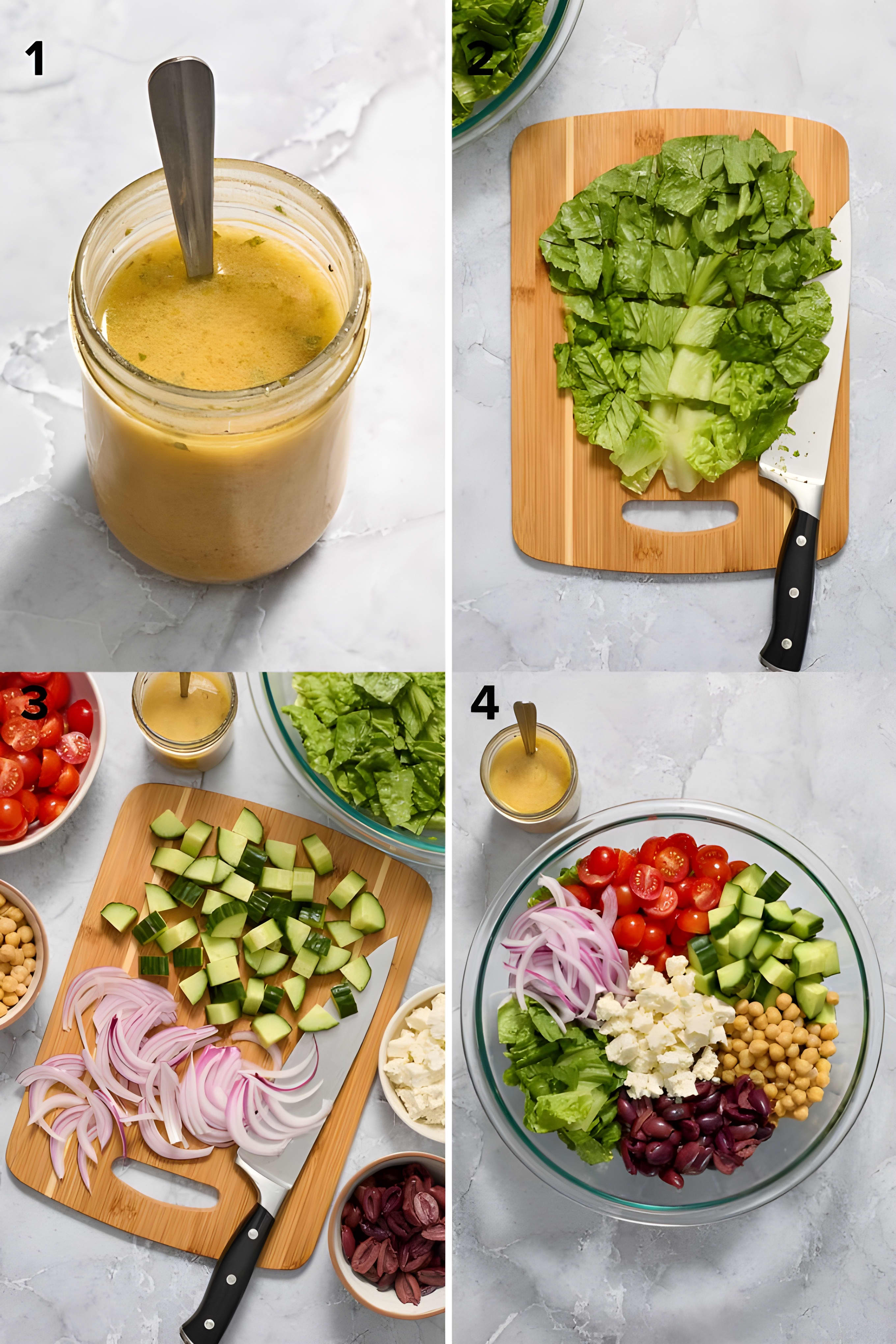 Mediterranean Chopped Salad Recipe