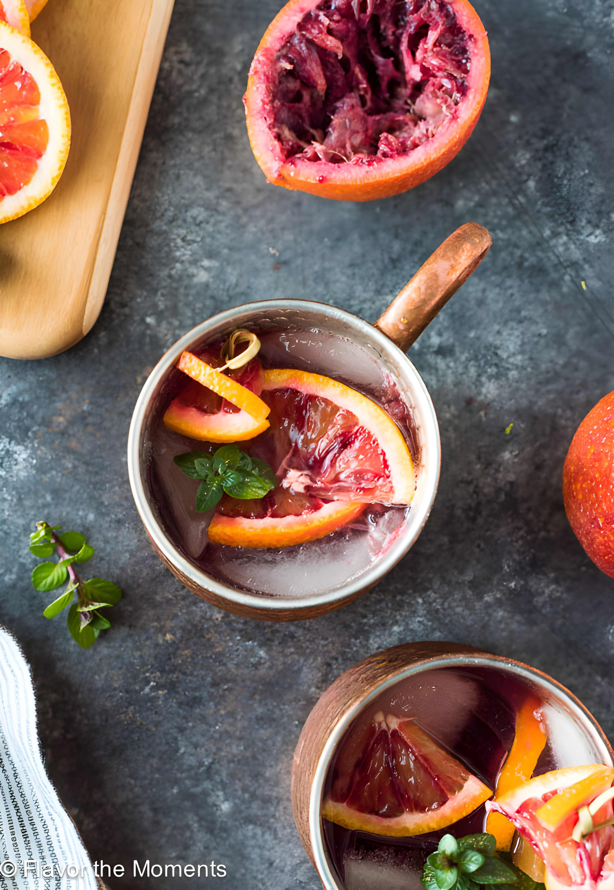 Blood Orange Moscow Mule
