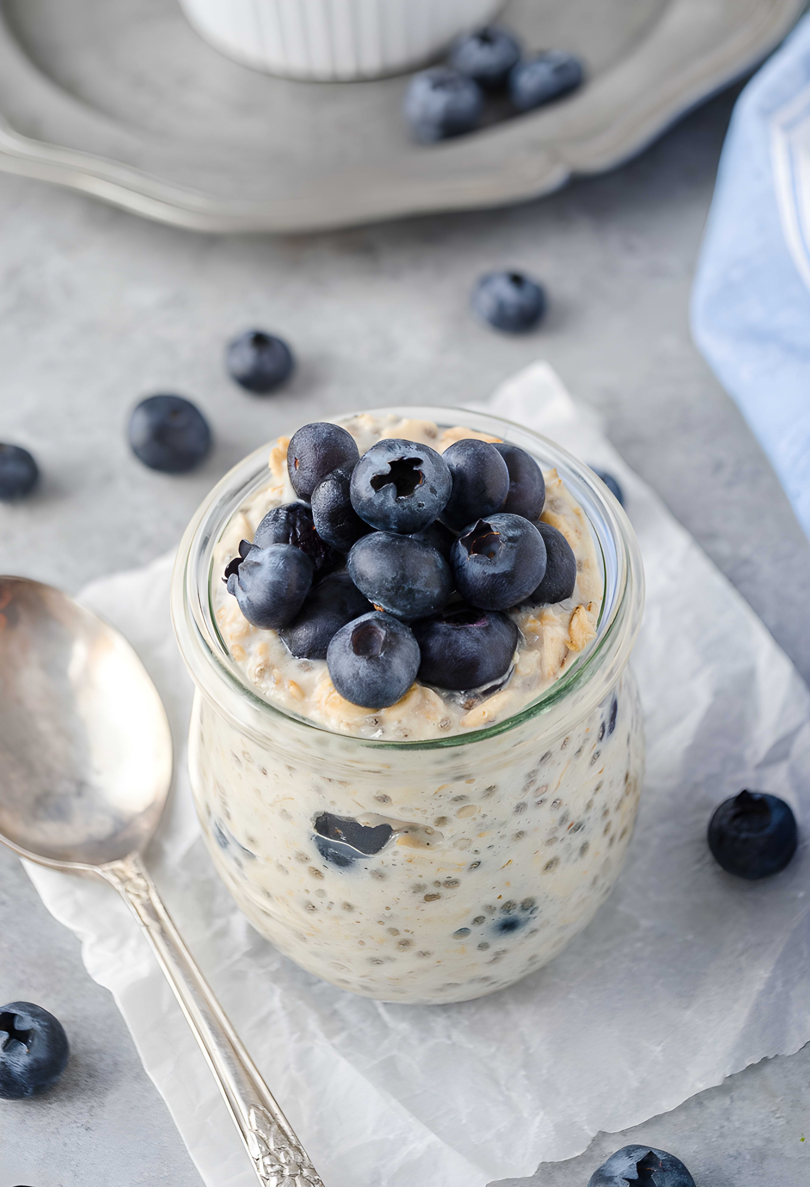 Blueberry Overnight Oats