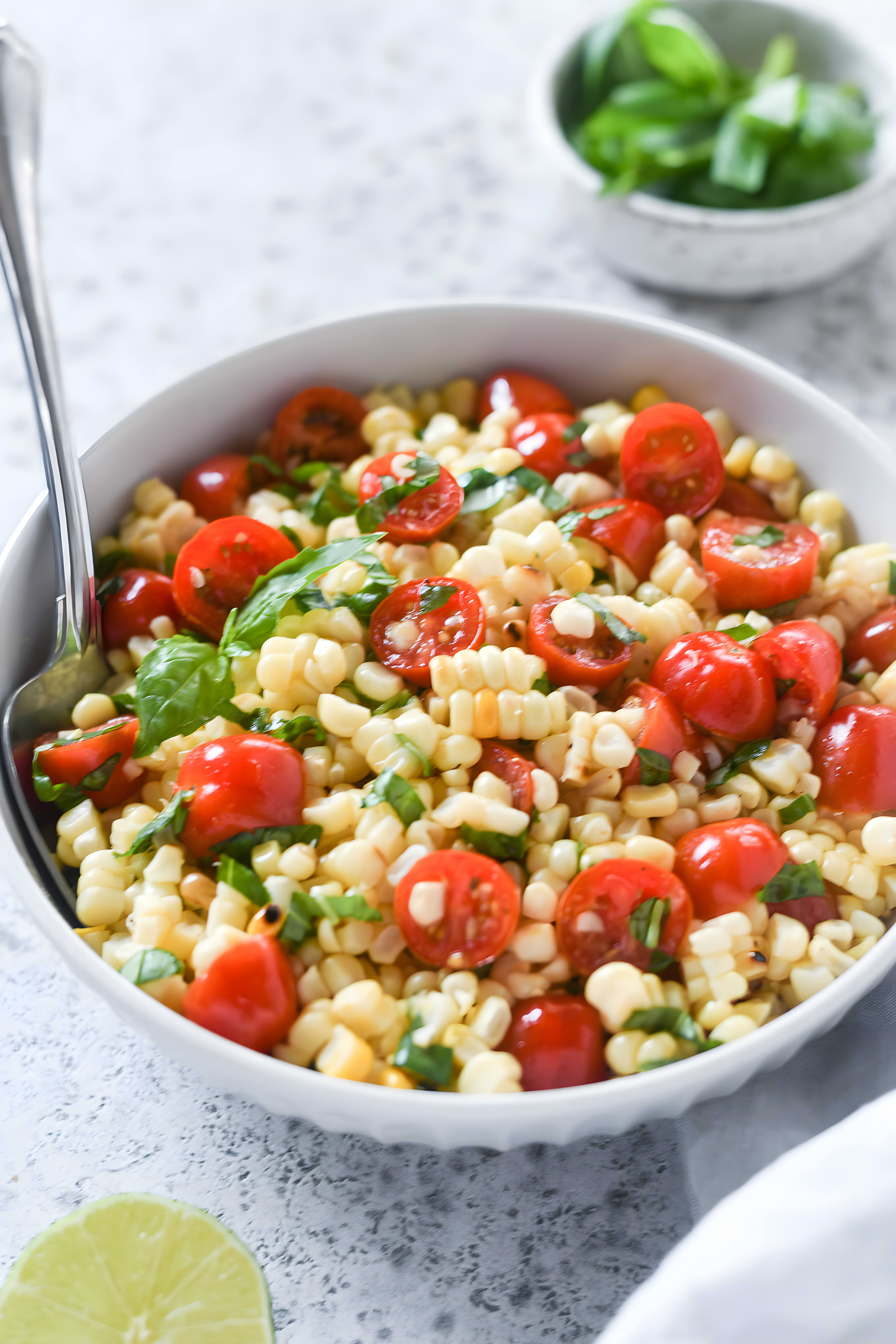 Fresh Corn and Tomato Salad