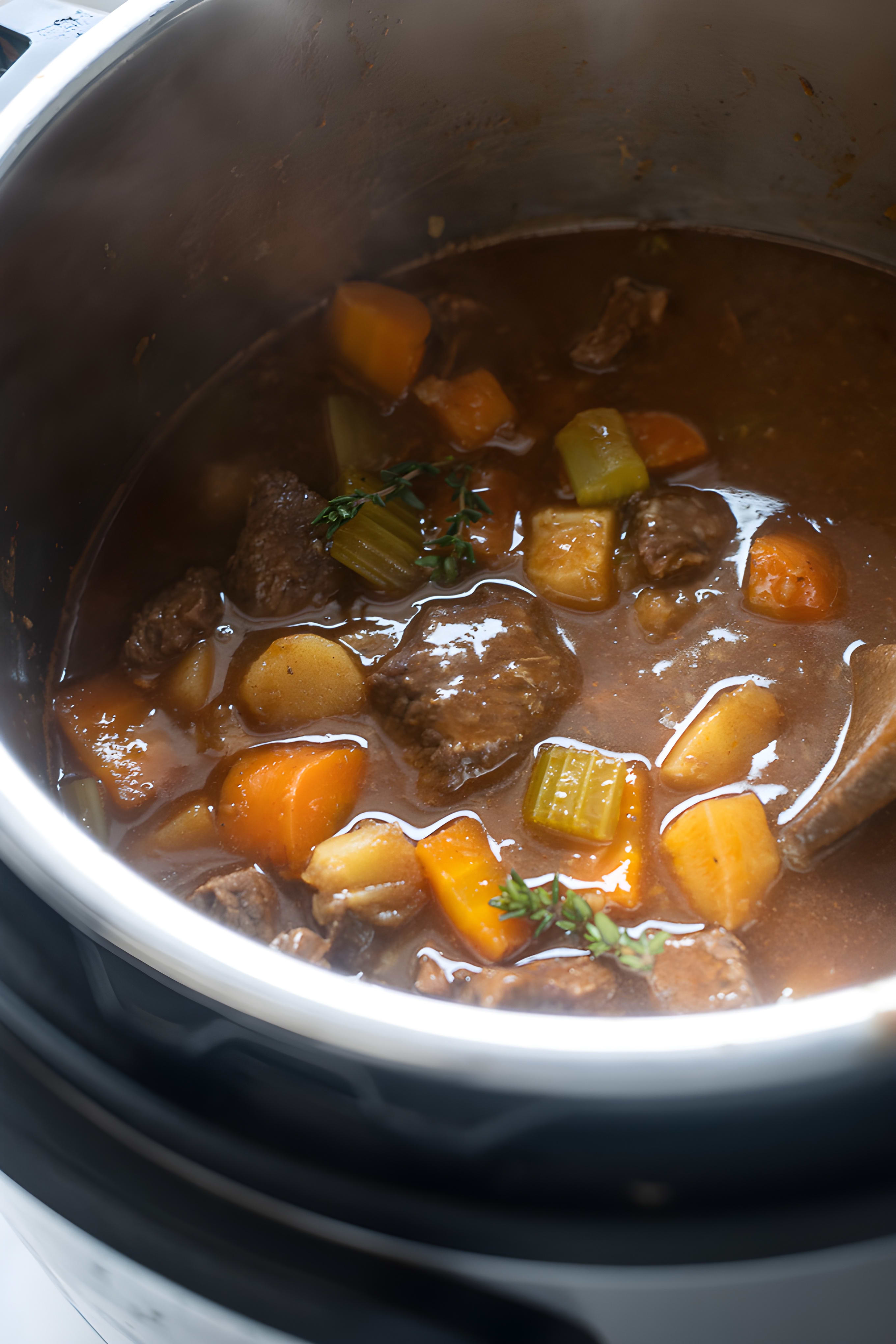 Instant Pot Guinness Beef Stew