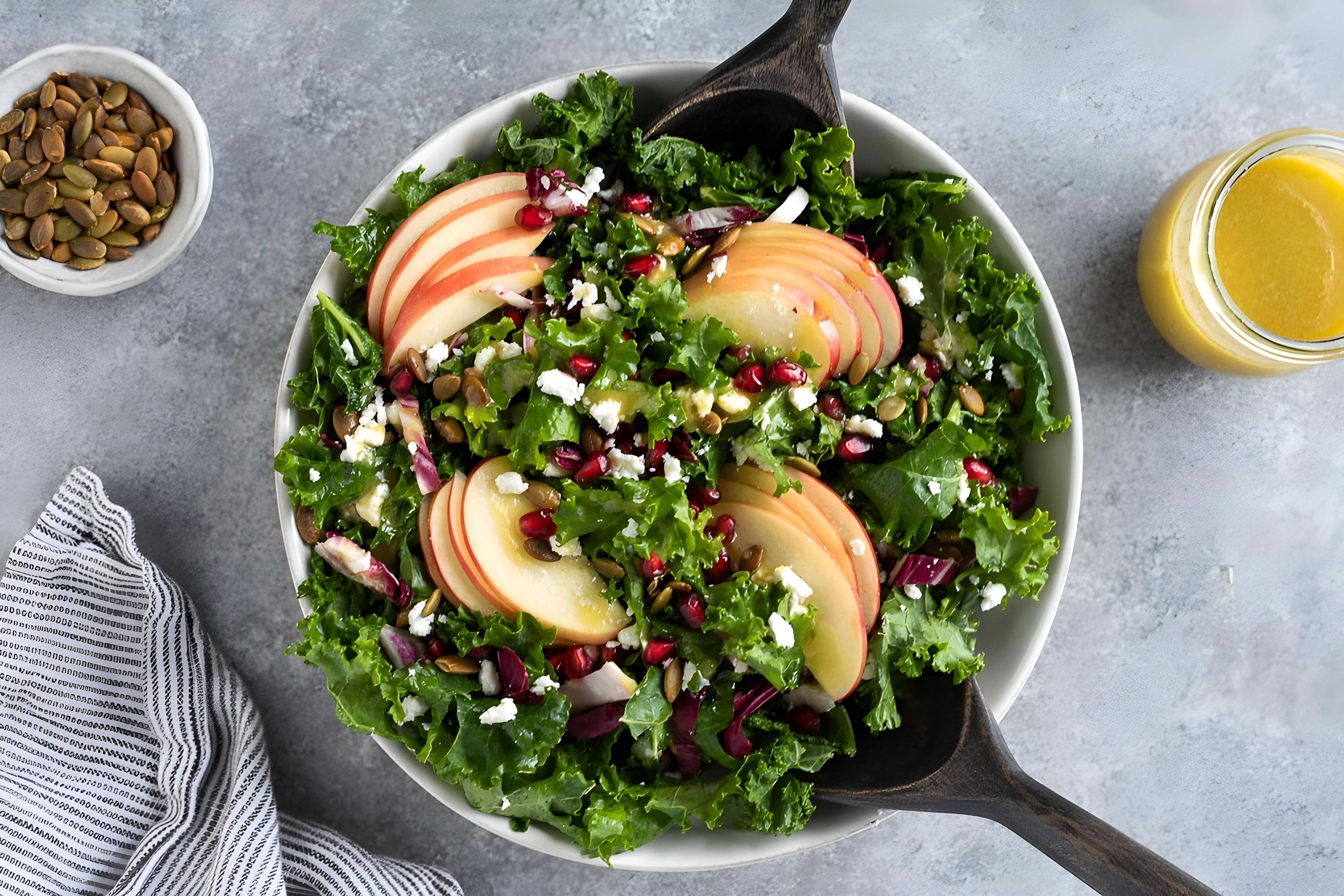 Kale Apple Salad Recipe