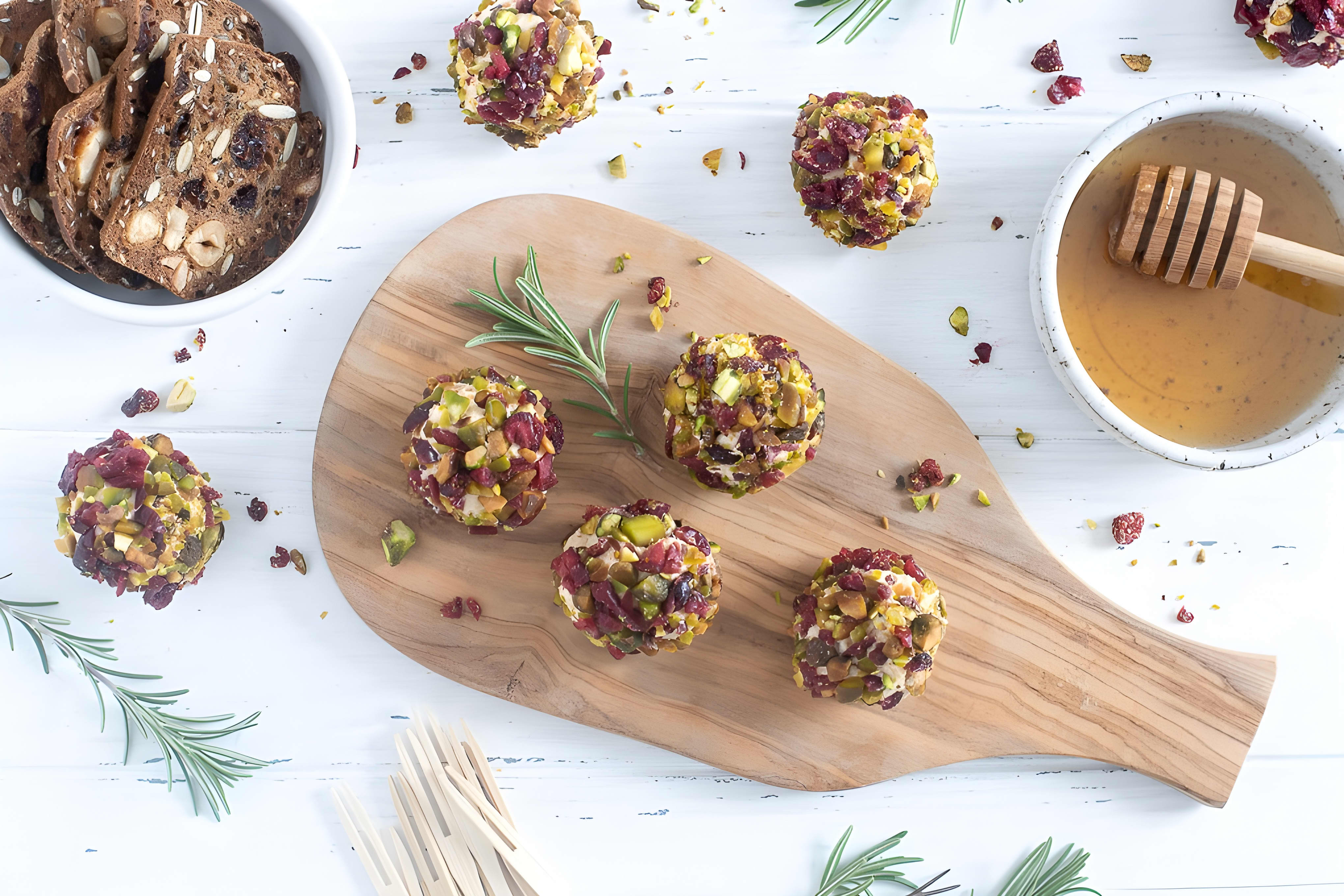 Mini Goat Cheese Balls