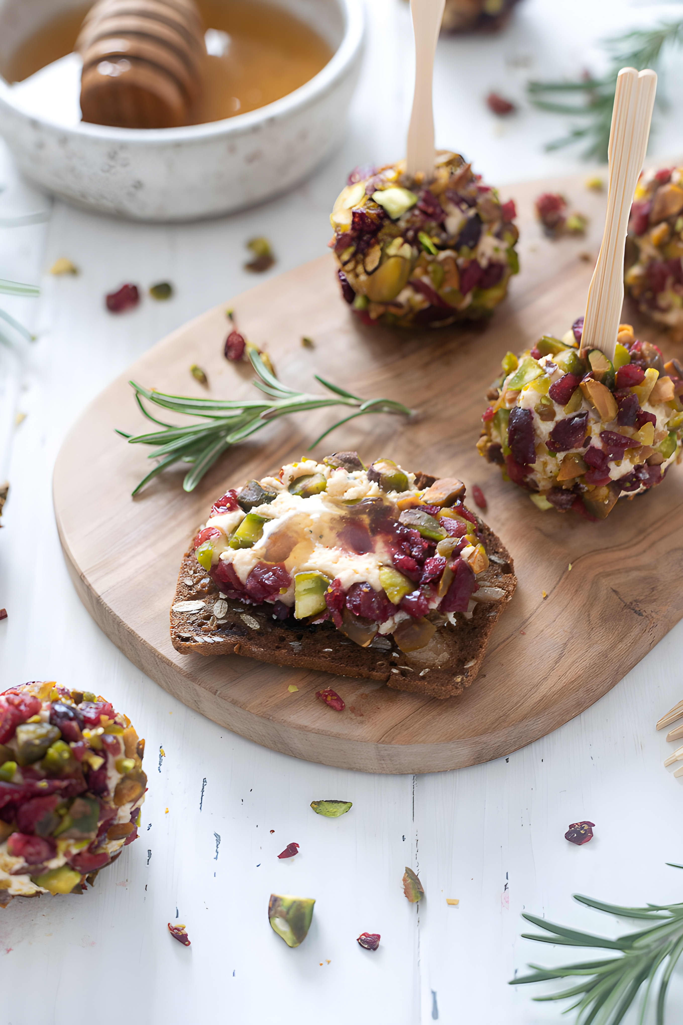 Mini Goat Cheese Balls