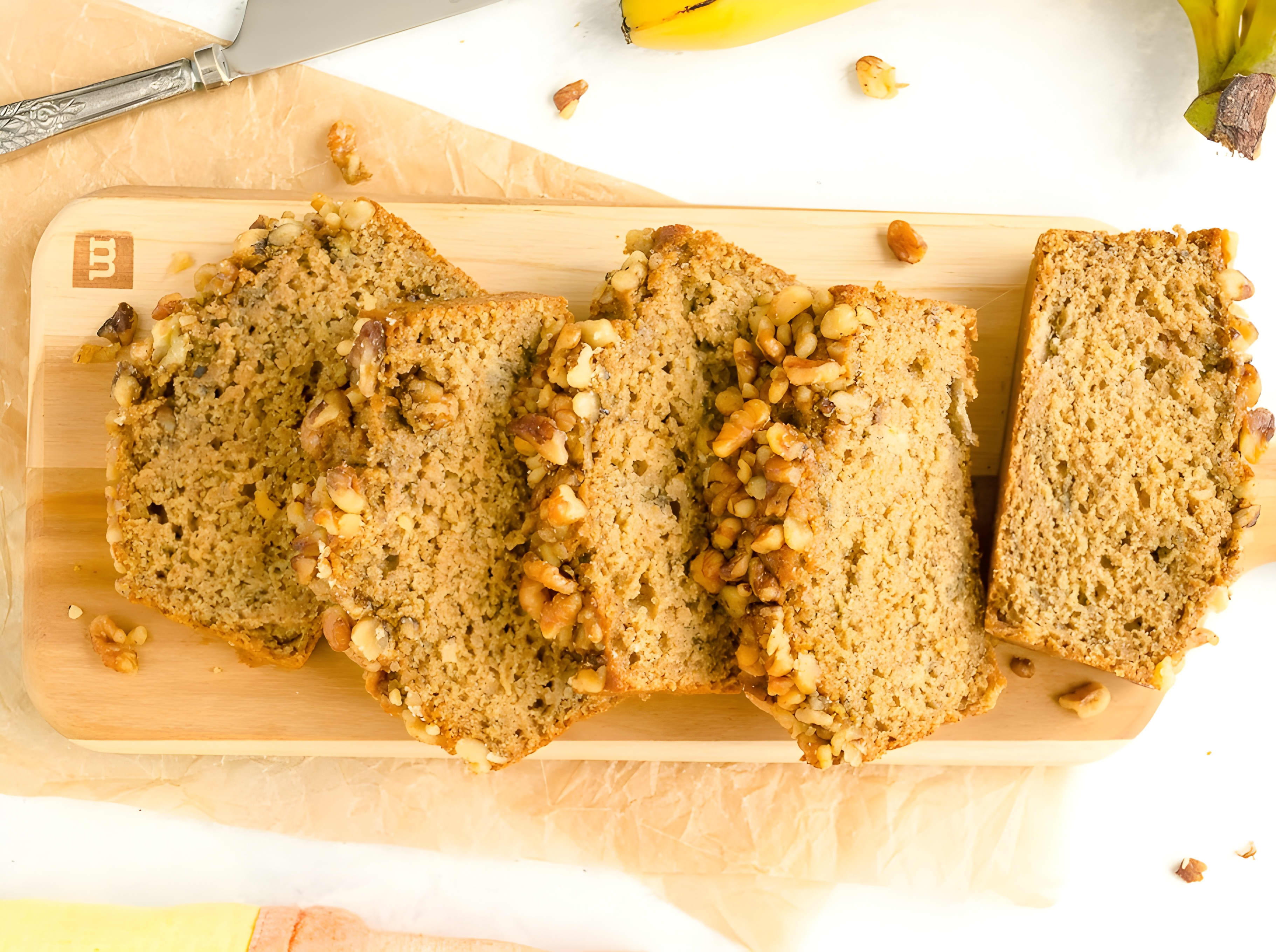 One Bowl Banana Nut Bread