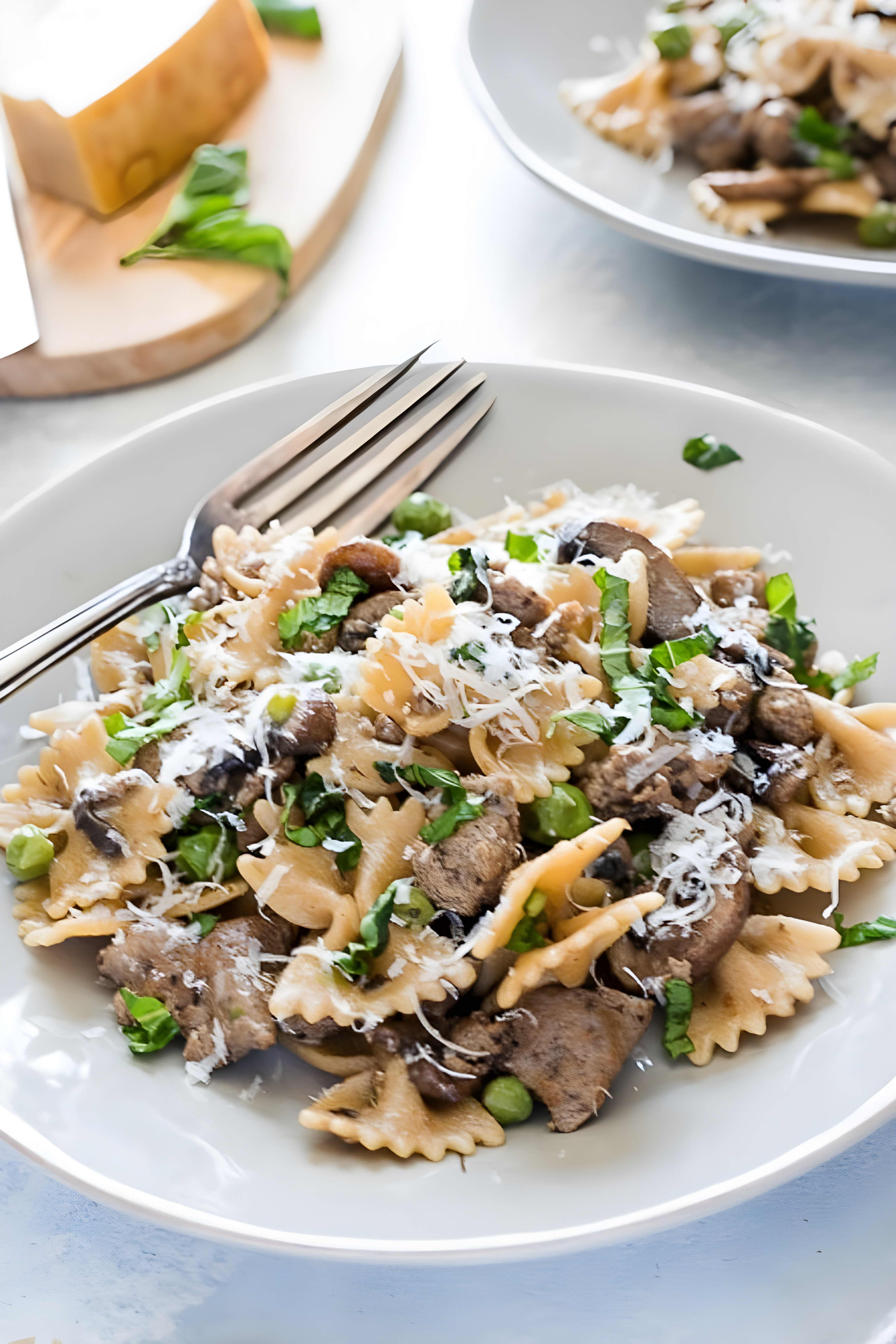 One Pot Italian Sausage Bow Tie Pasta