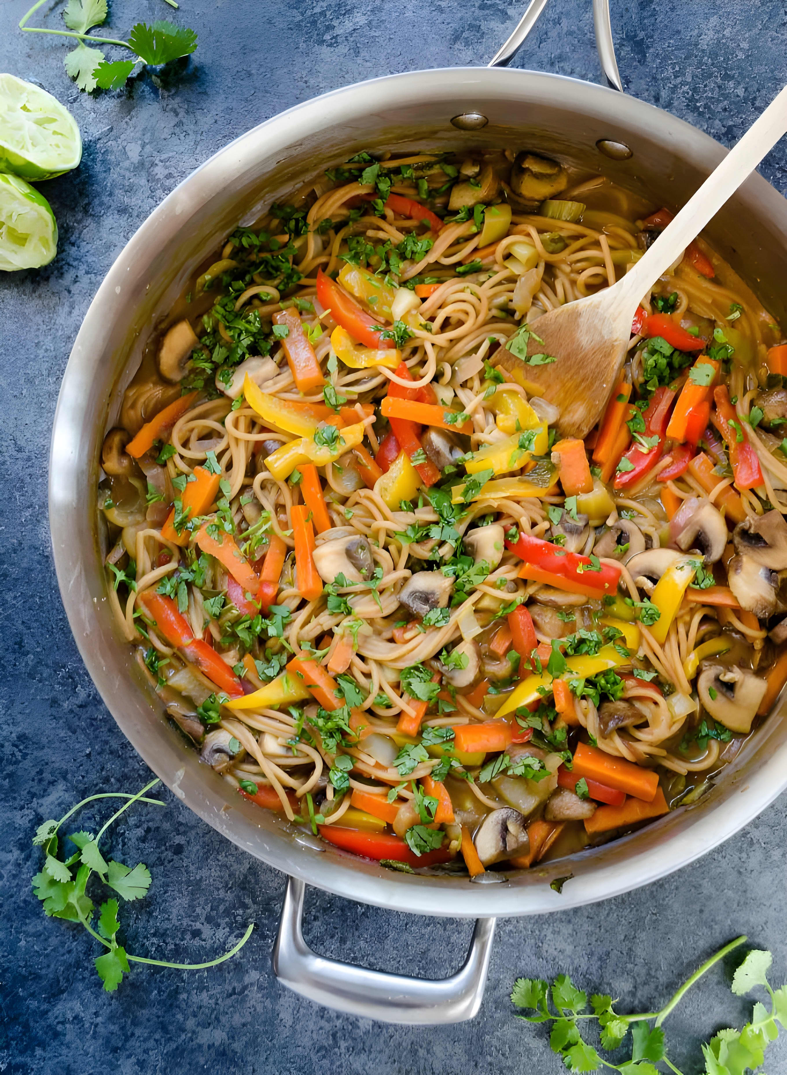 One Pot Thai Pasta