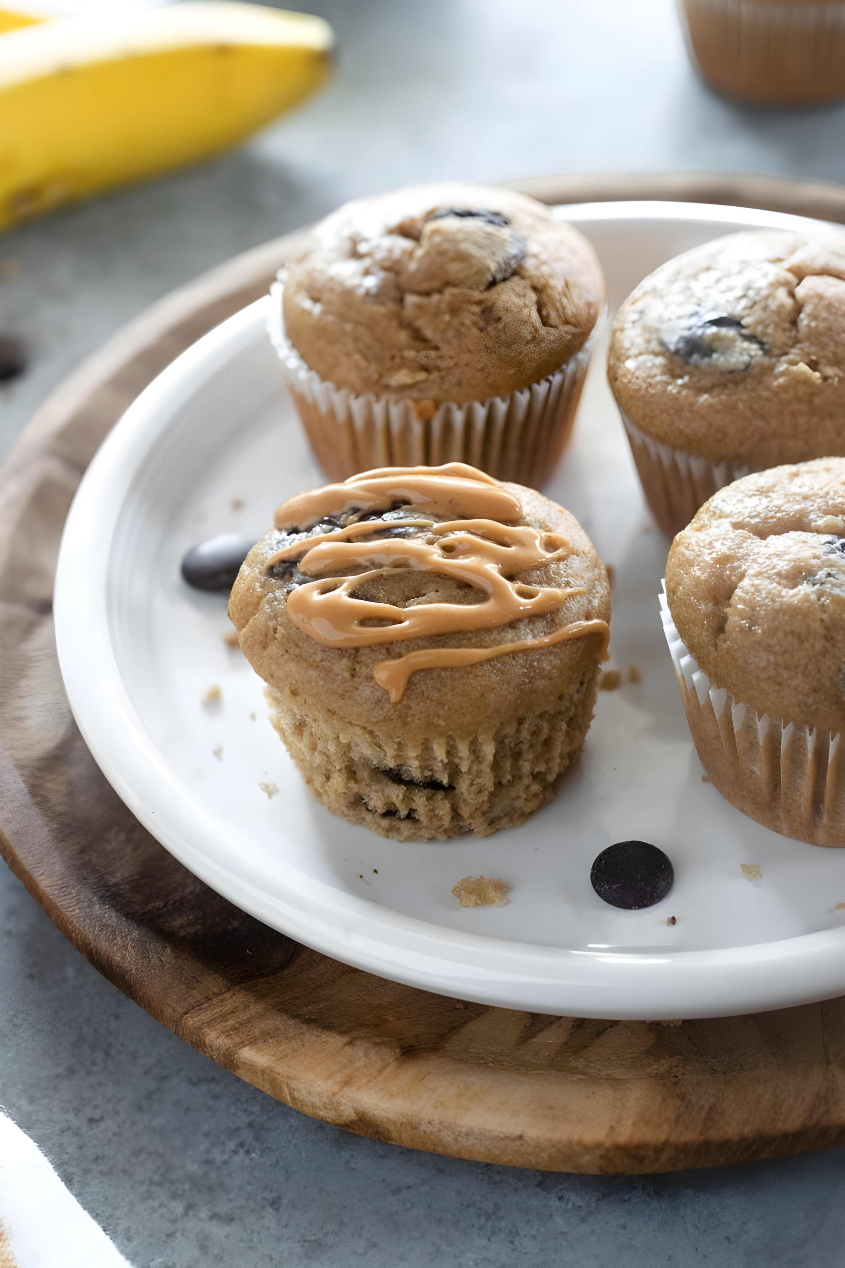 Peanut Butter Banana Muffins cover