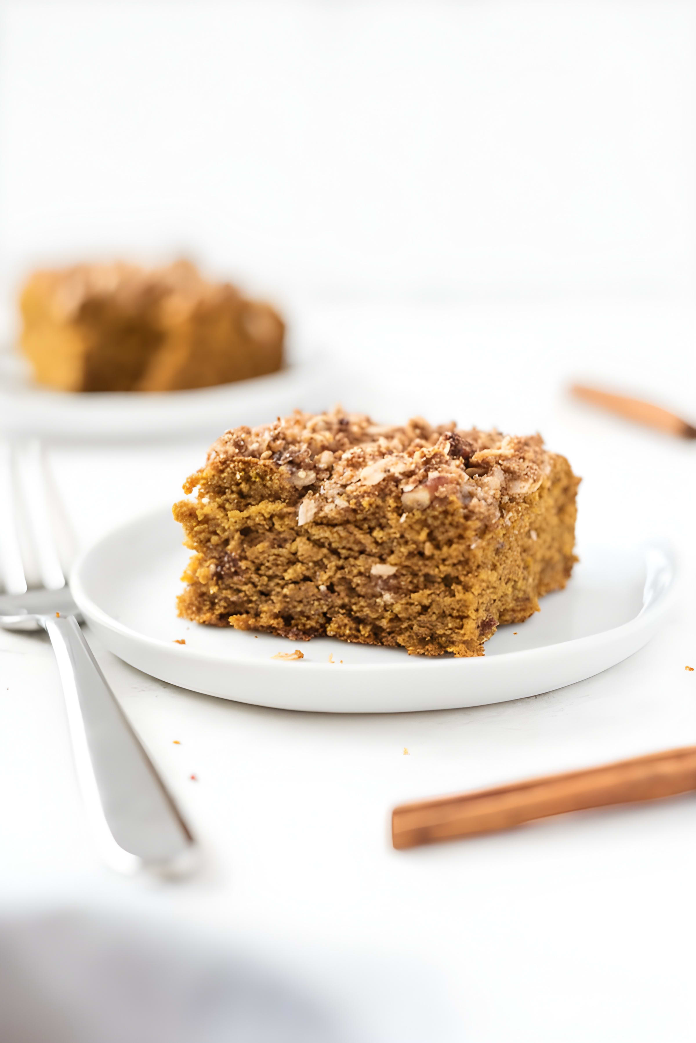 Pumpkin Coffee Cake with Oat Pecan Streusel cover