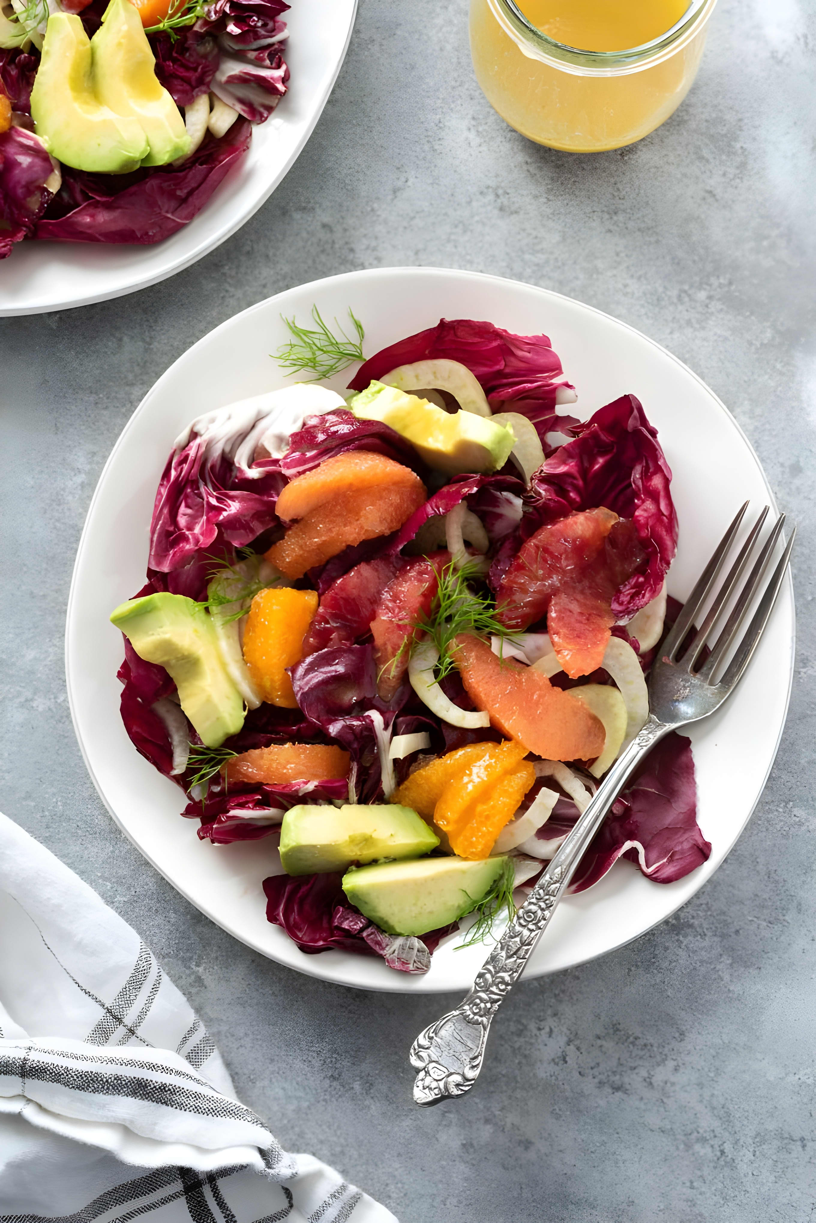 Radicchio Salad with Citrus Vinaigrette