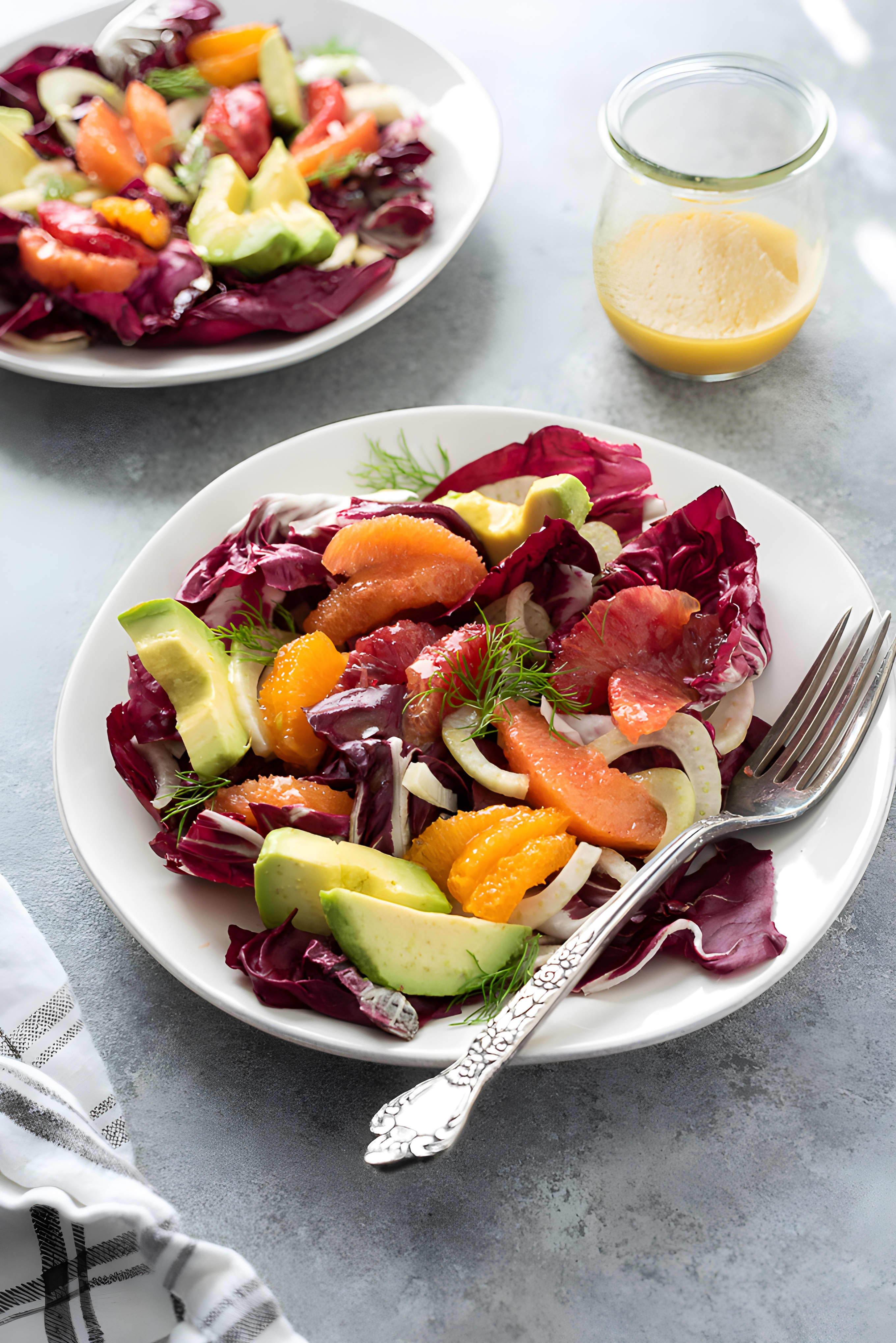 Radicchio Salad with Citrus Vinaigrette