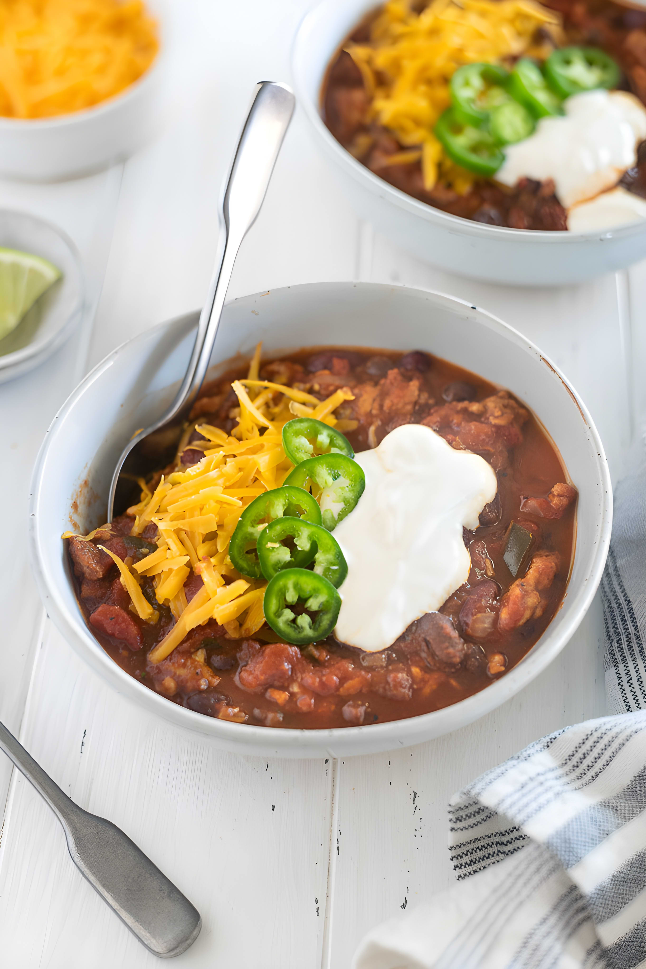 Slow Cooker Turkey Chili