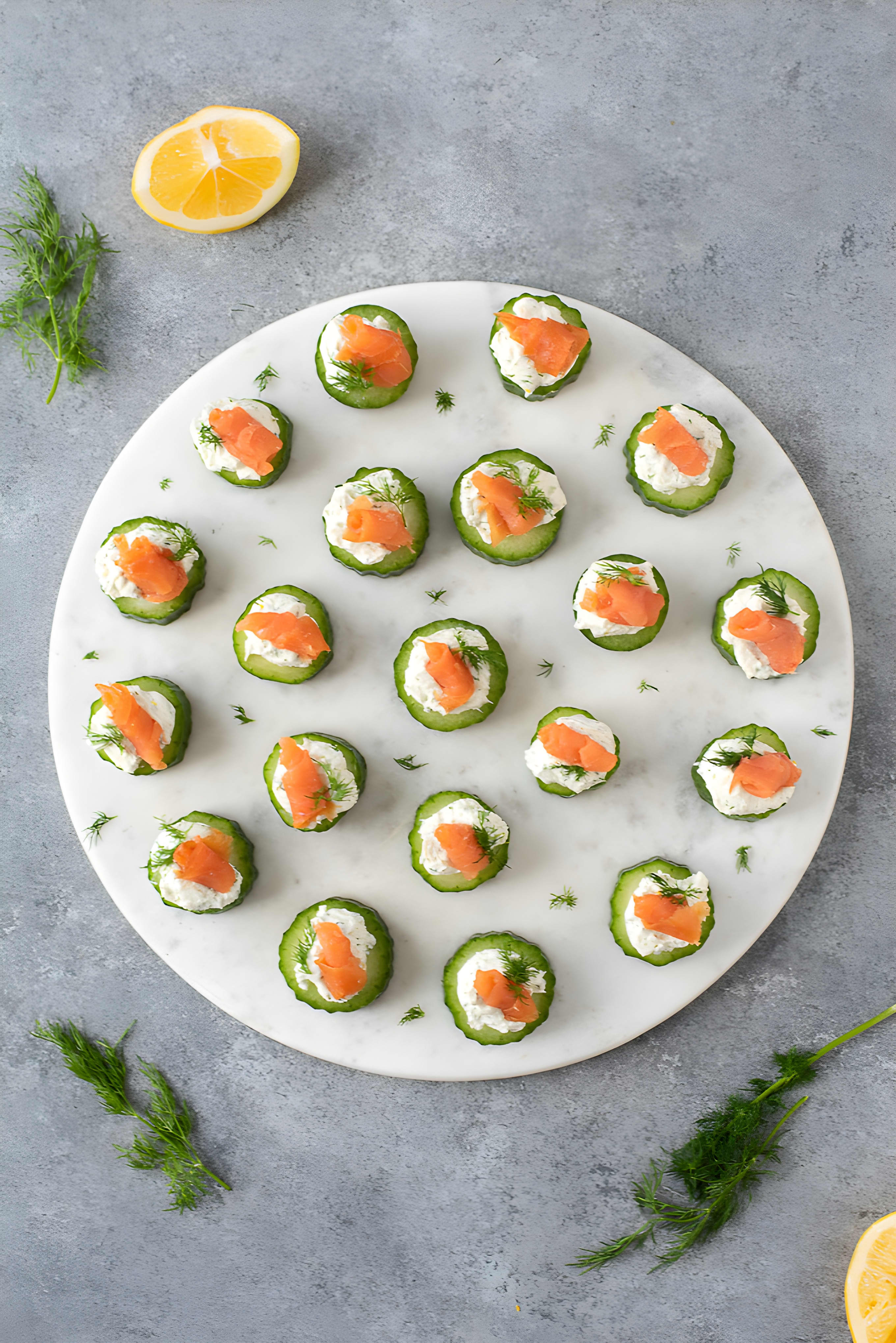 Smoked Salmon Appetizer Bites