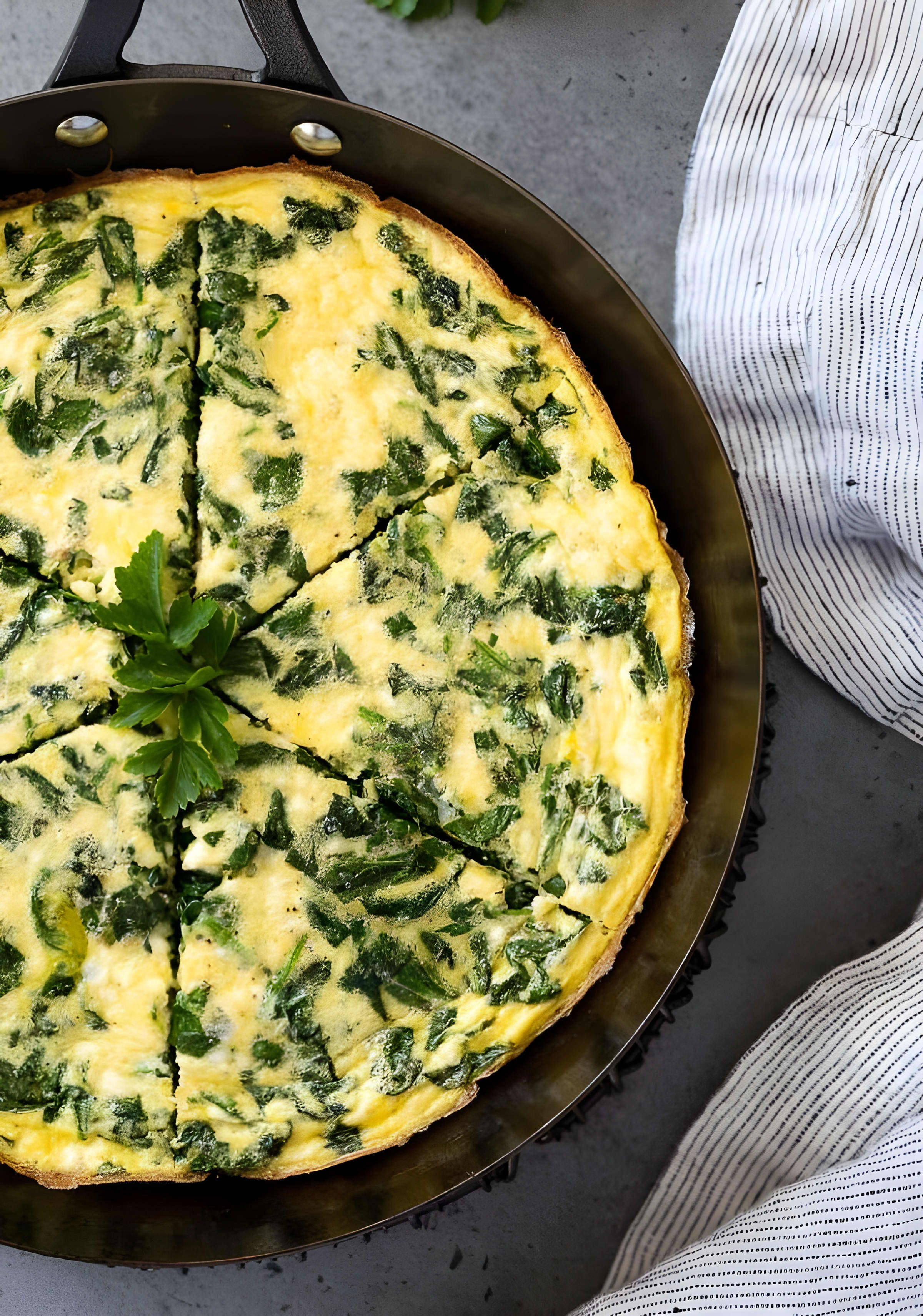 Spinach Frittata Recipe