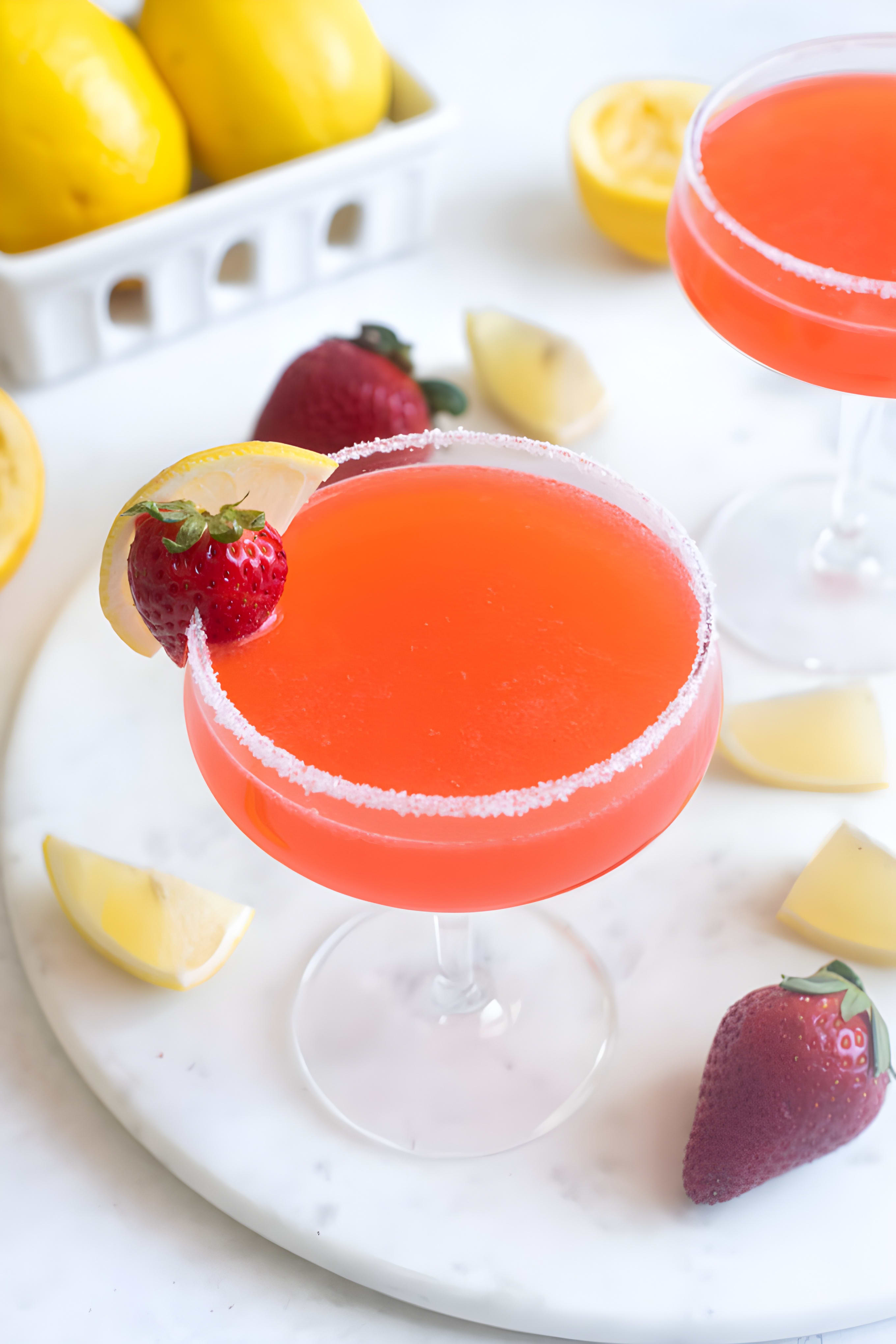 Strawberry Lemon Drop