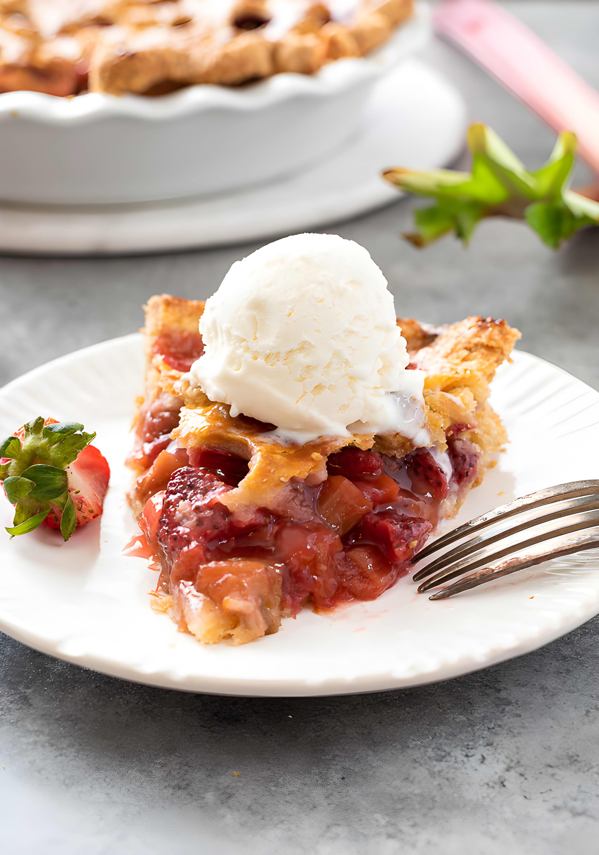 Strawberry Rhubarb Pie