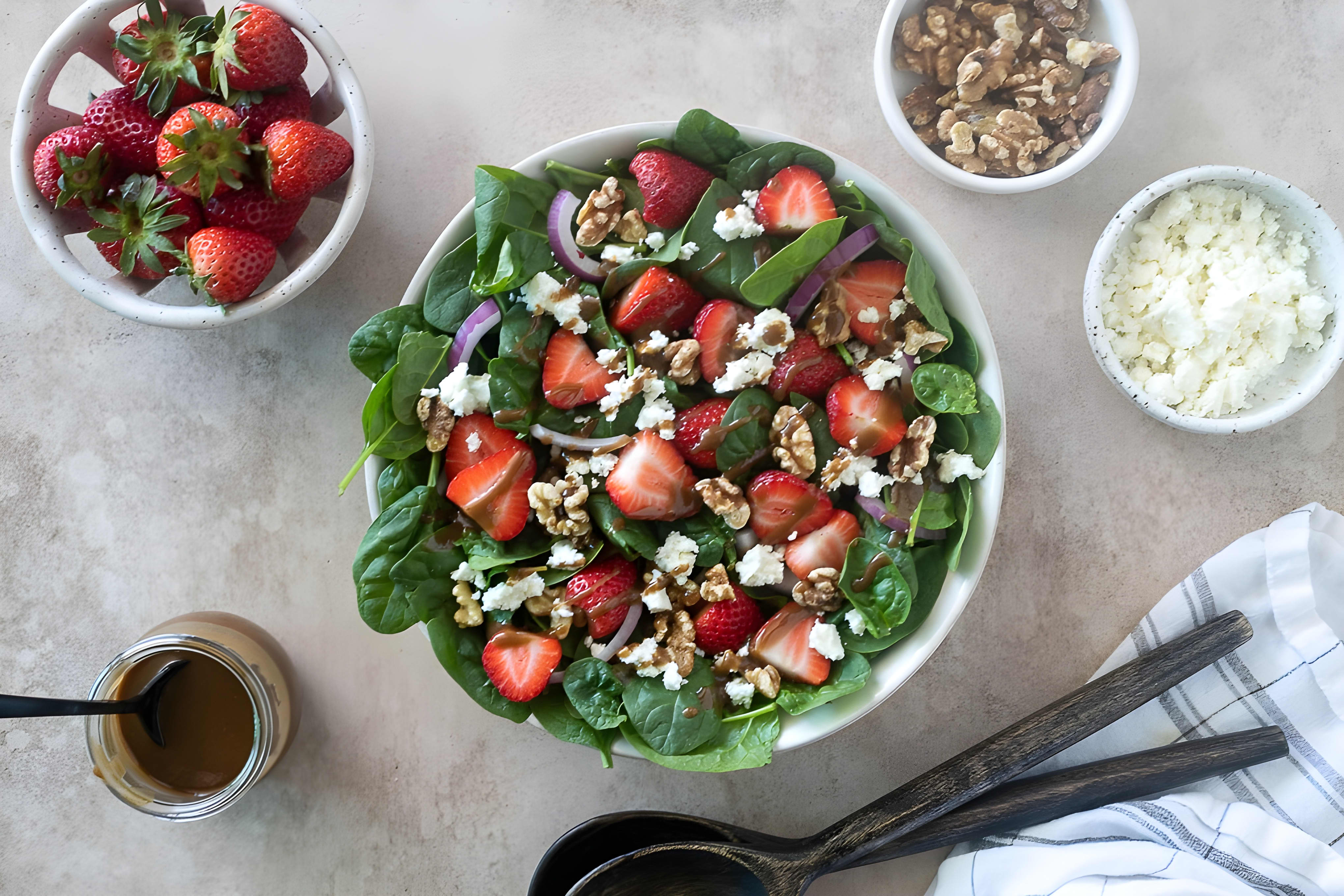 Strawberry Spinach Salad Recipe