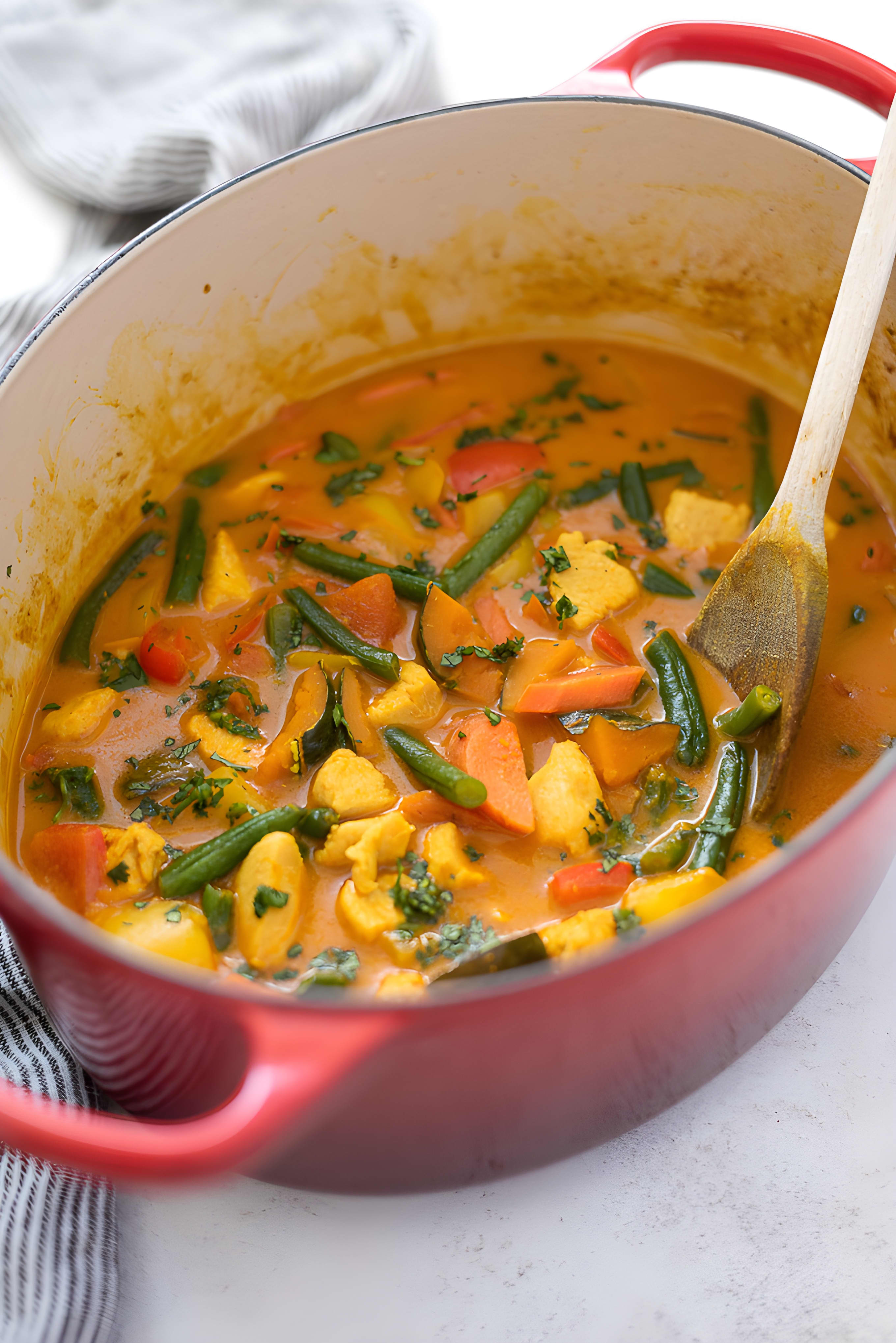Thai Pumpkin Curry with Chicken