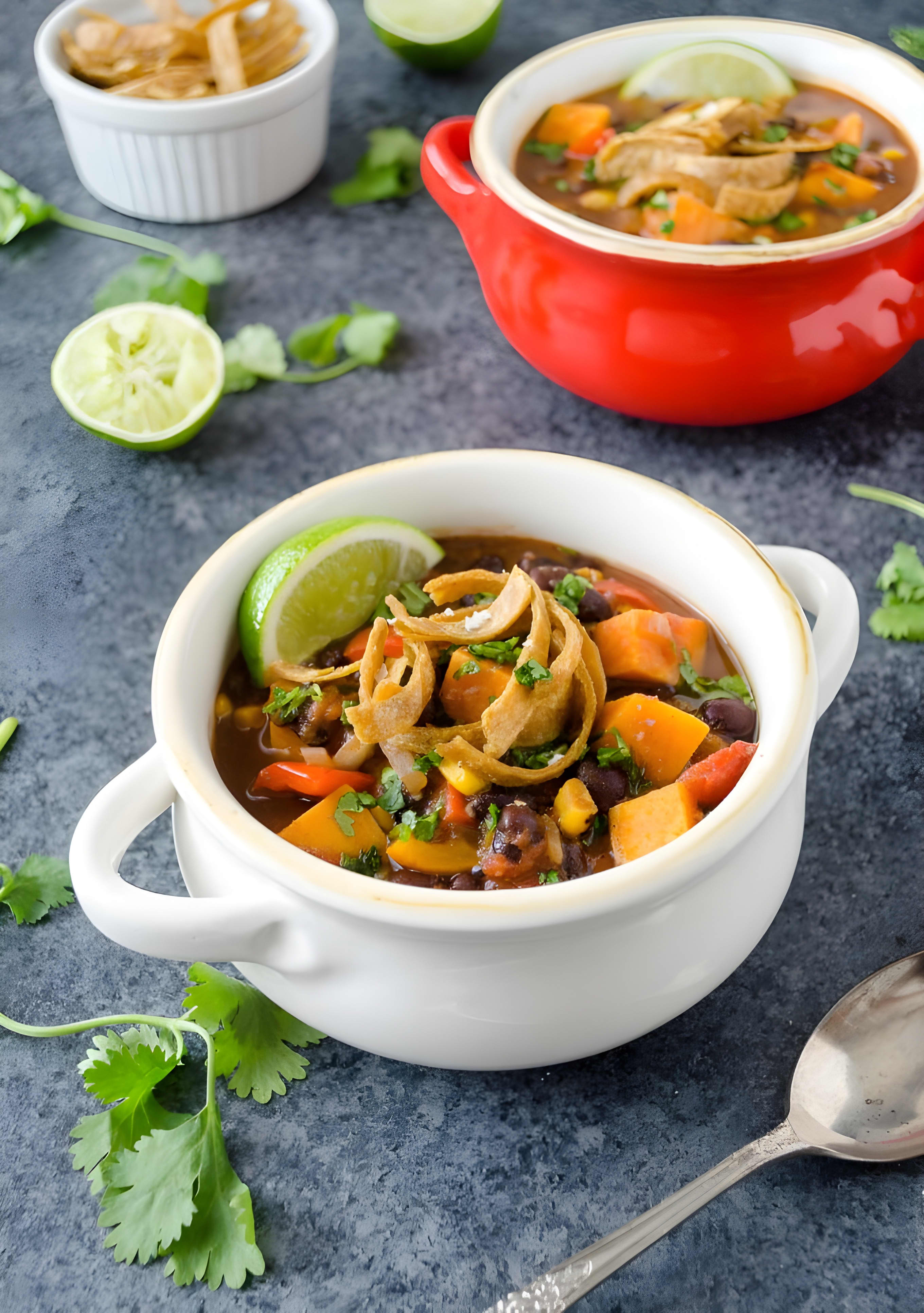 Vegetarian Tortilla Soup