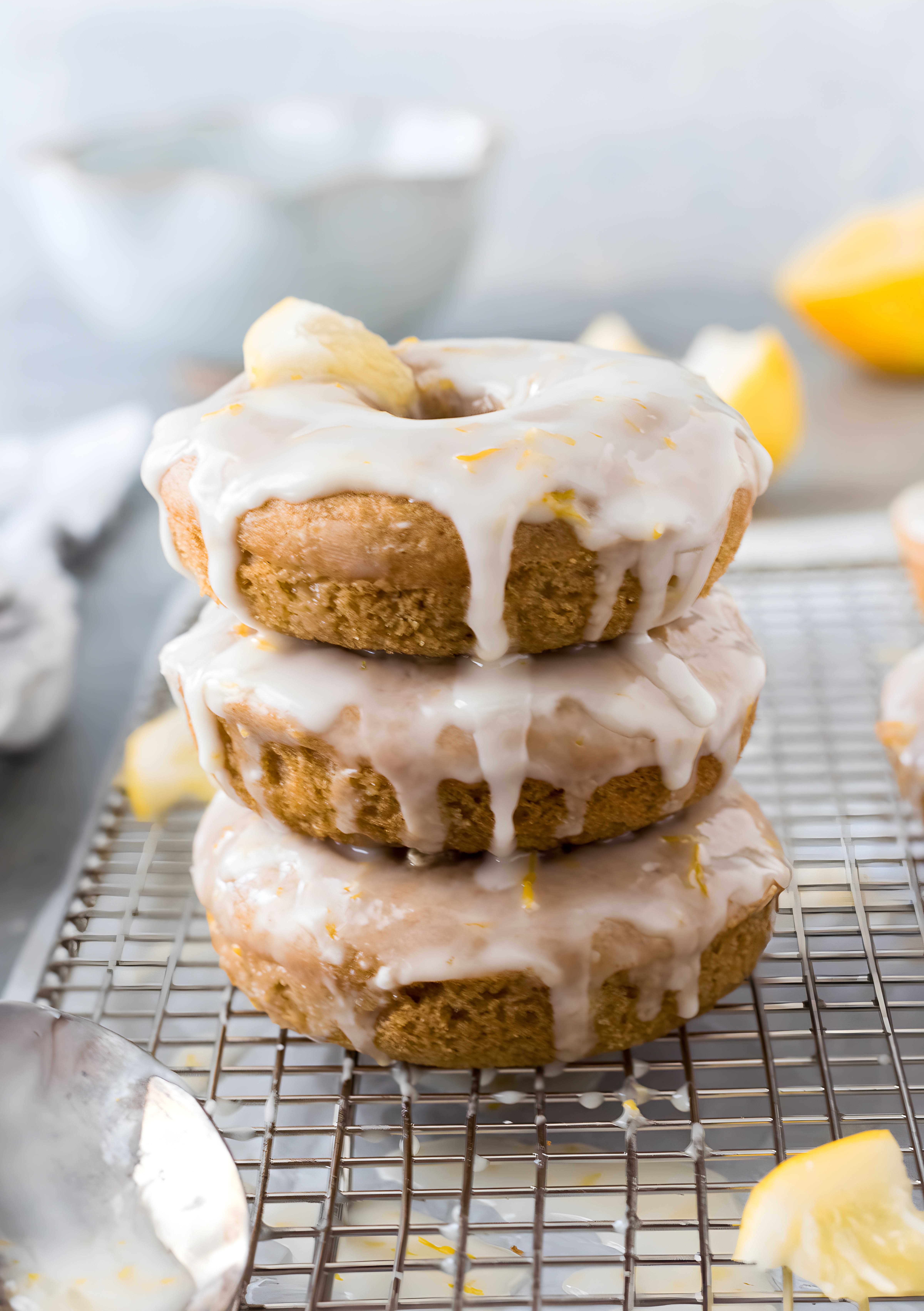 Baked Lemon Donuts