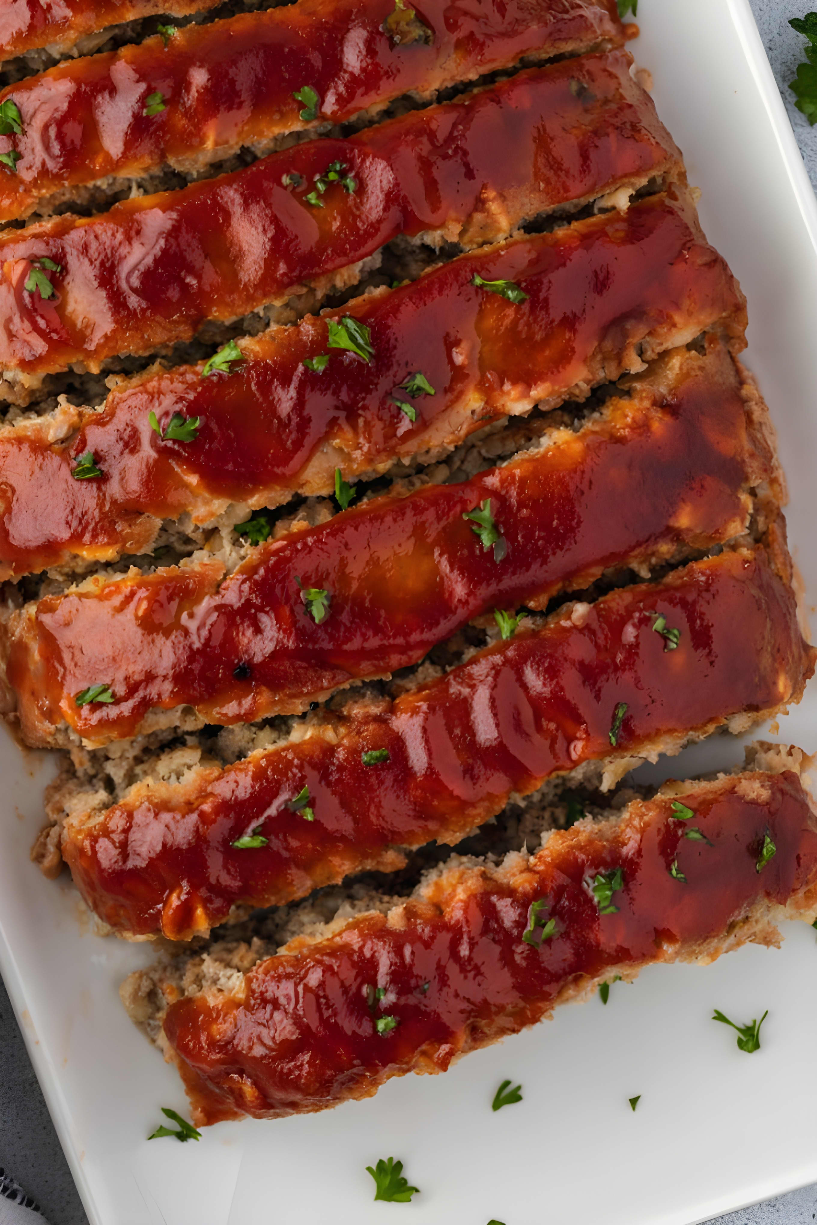 BBQ Turkey Meatloaf with Oatmeal