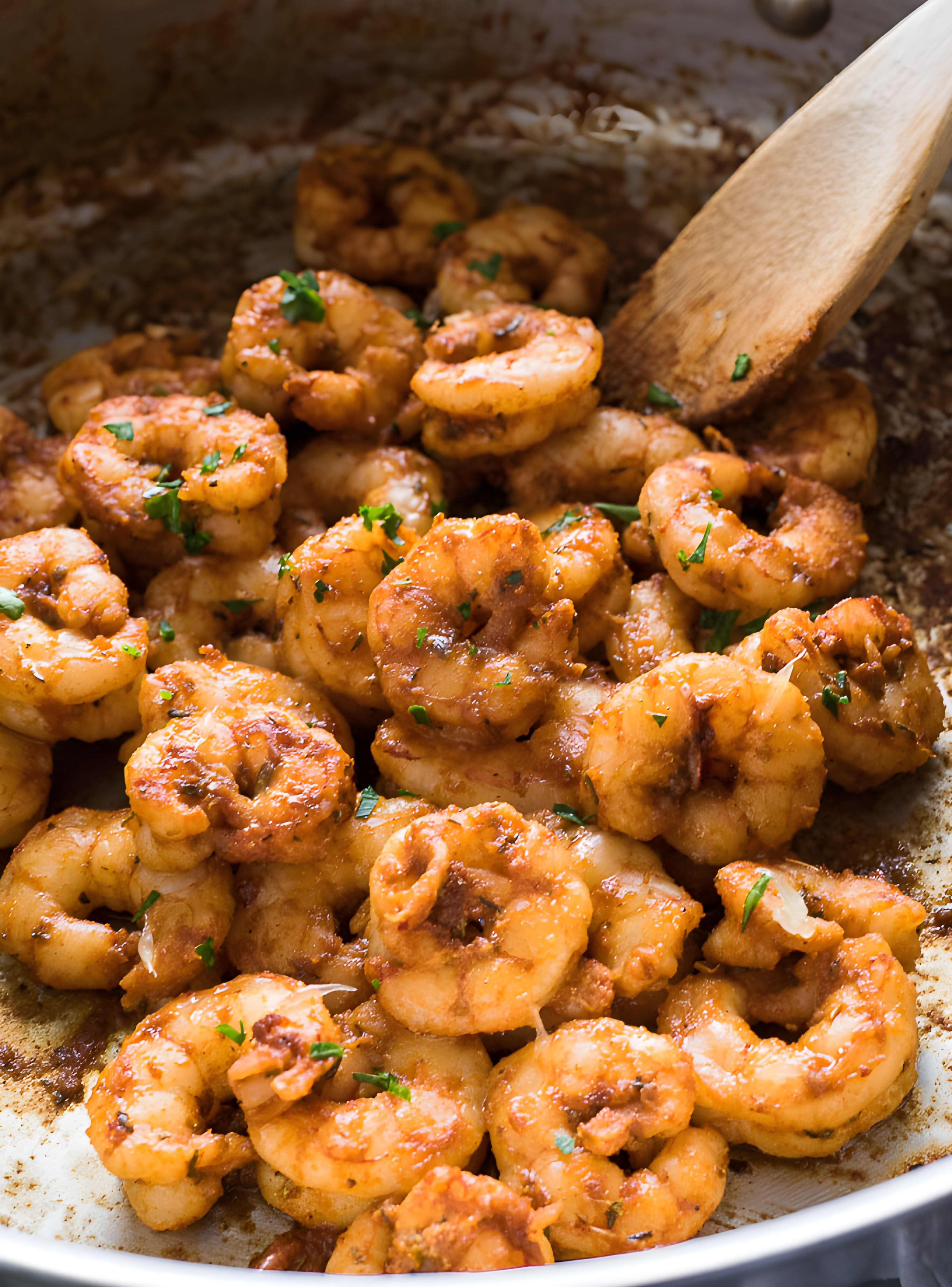 Blackened Shrimp with Avocado Ranch Dressing