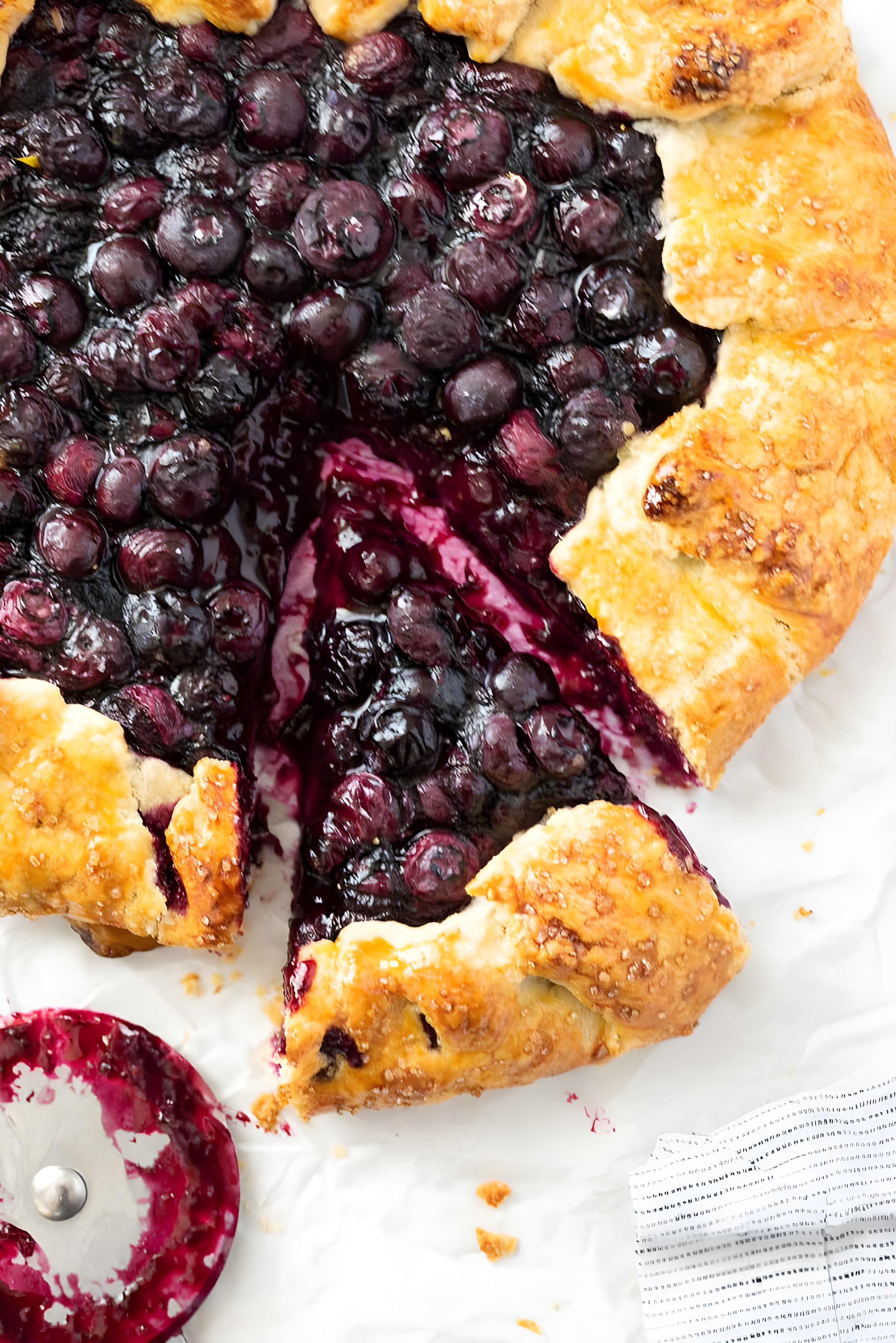 Blueberry Galette Recipe cover