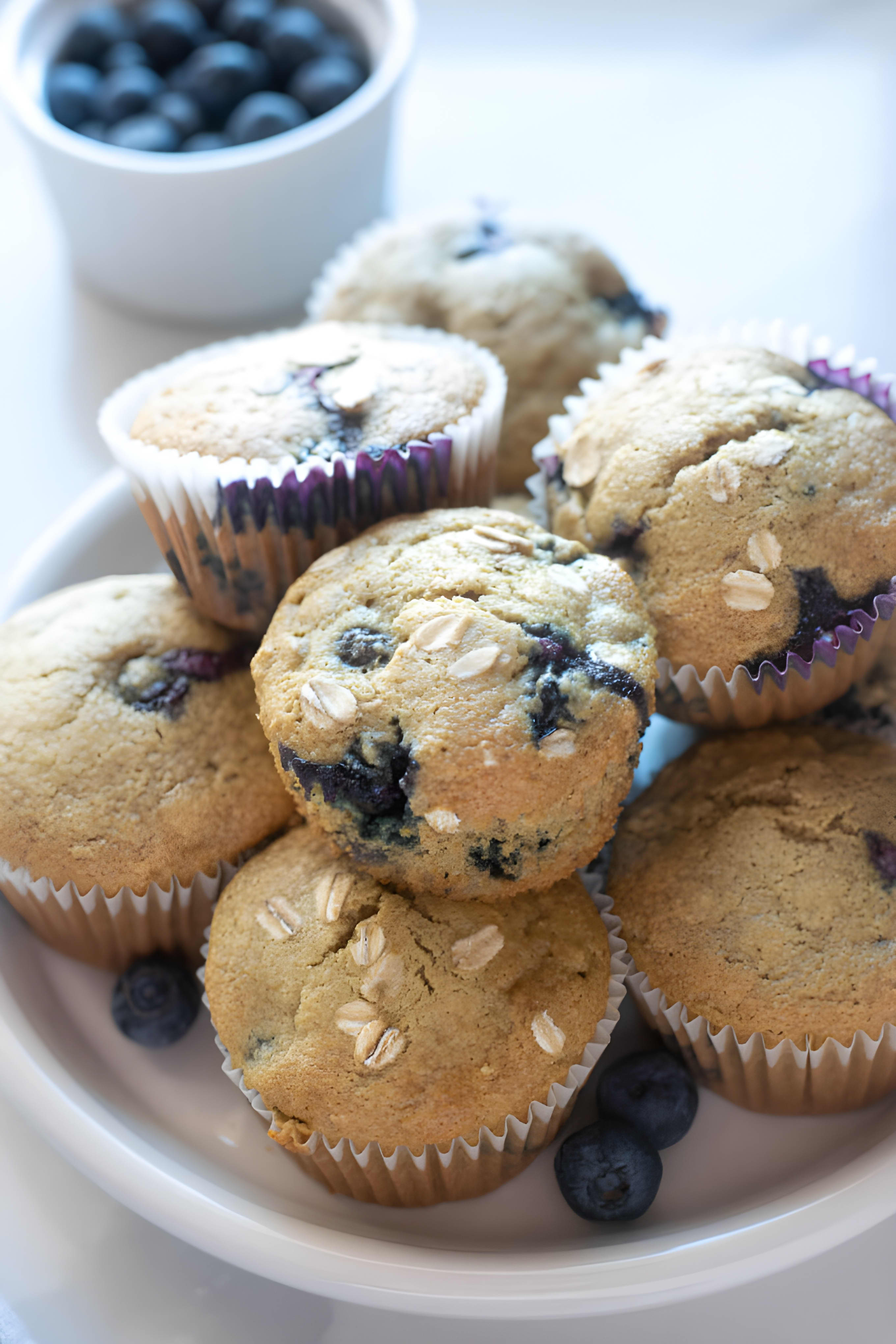 Blueberry Oatmeal Muffins cover