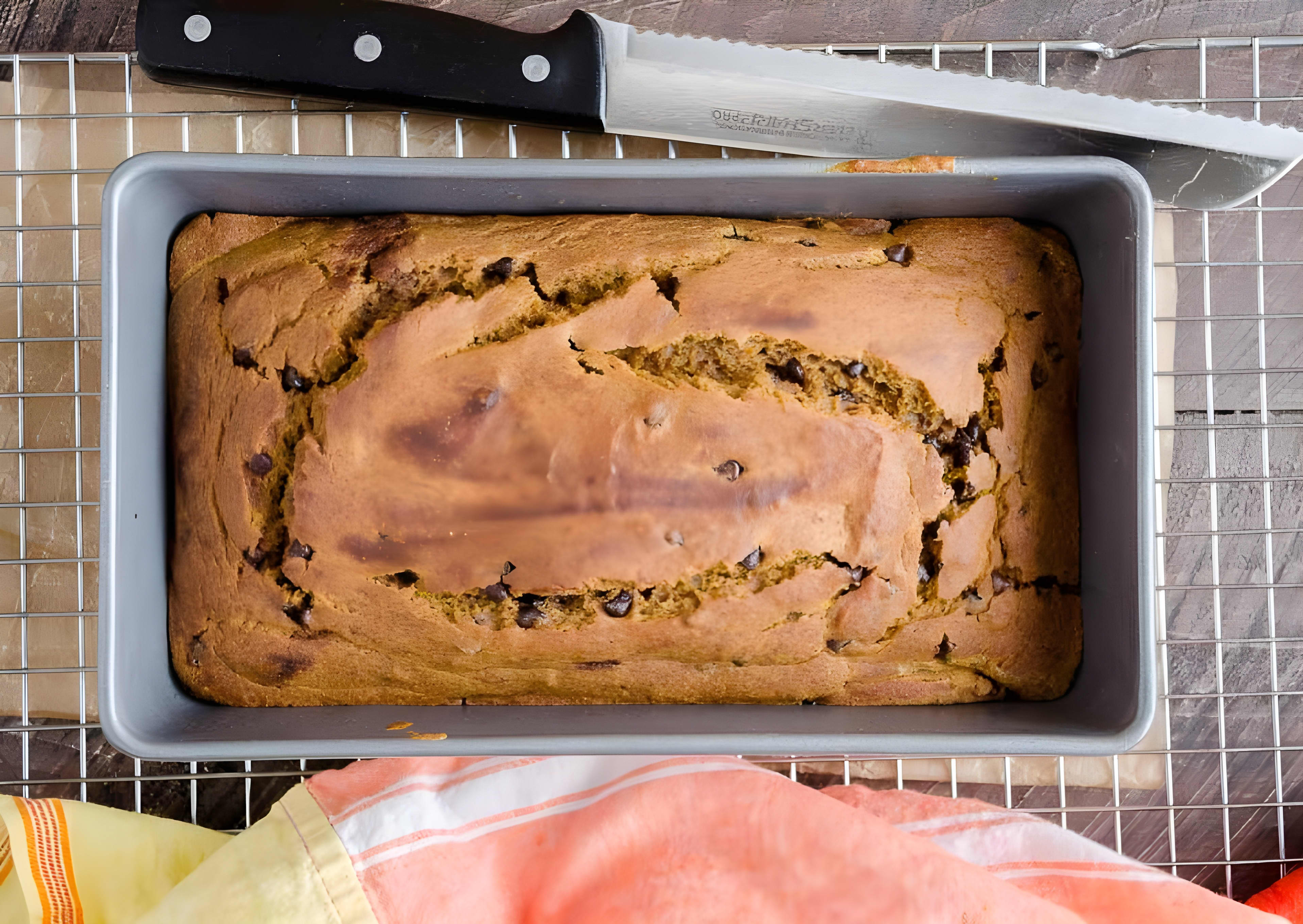 Chocolate Chip Pumpkin Bread