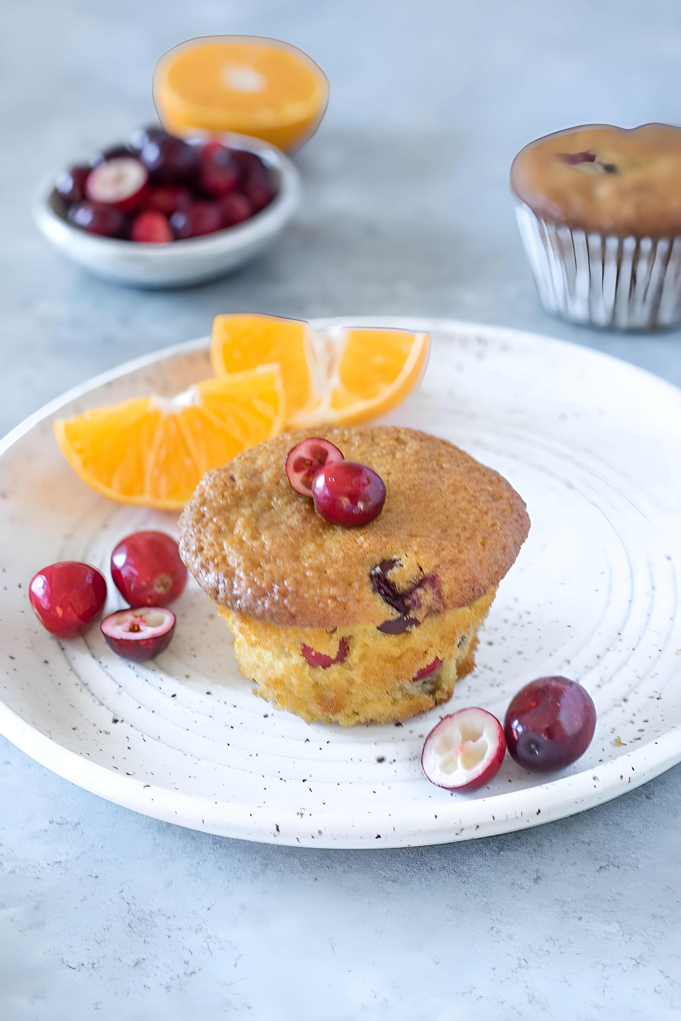 Cranberry Orange Muffins