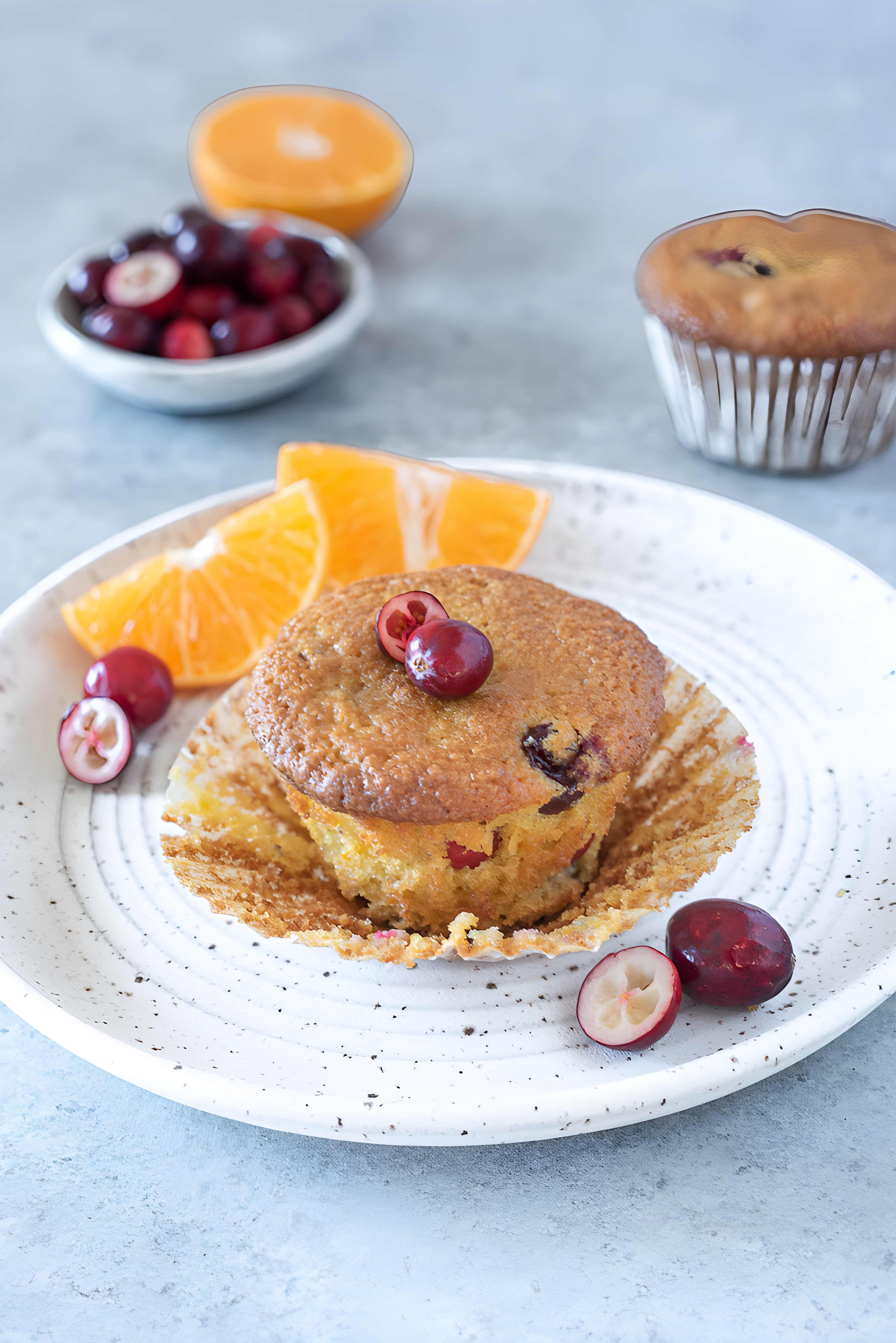 Cranberry Orange Muffins