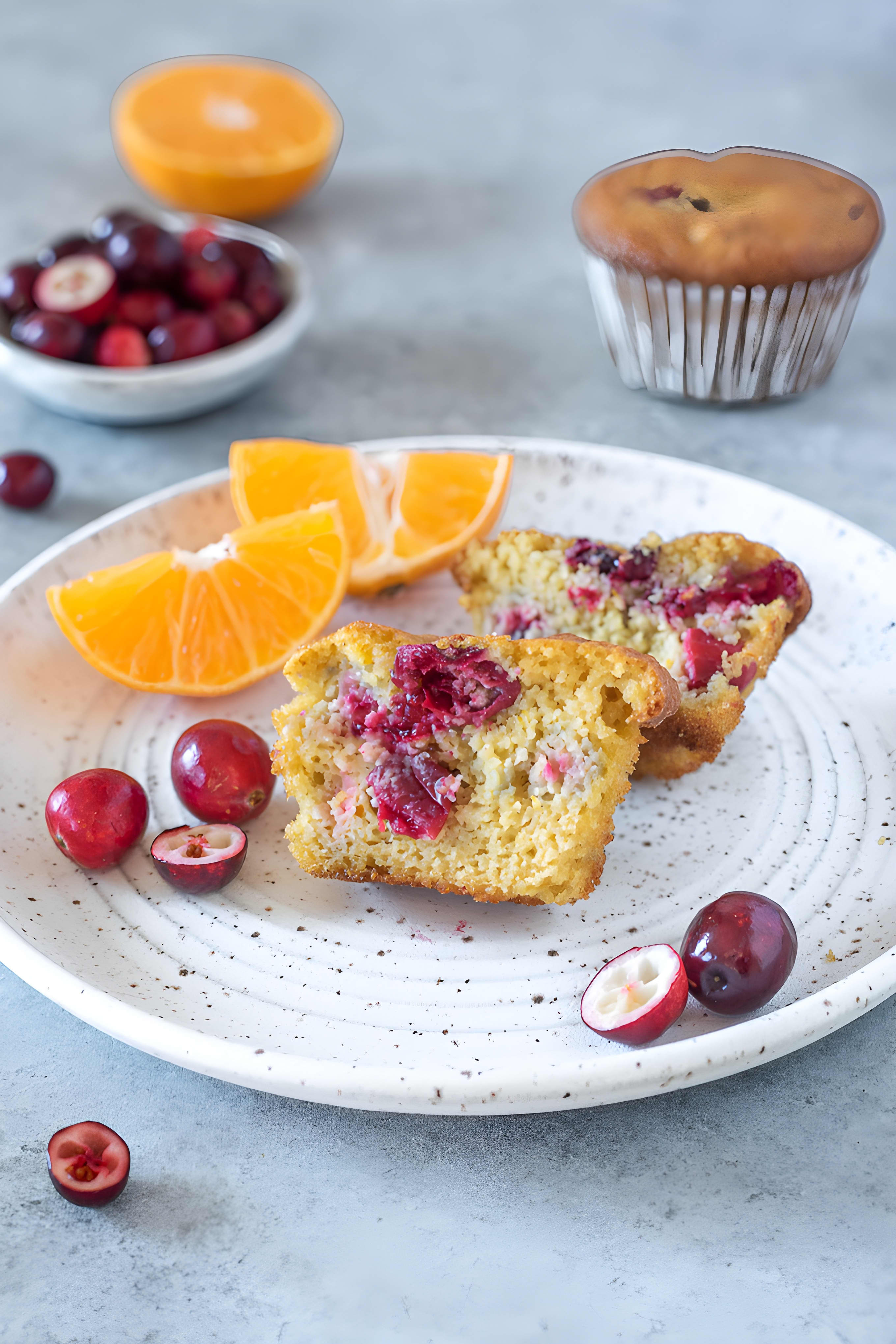 Cranberry Orange Muffins