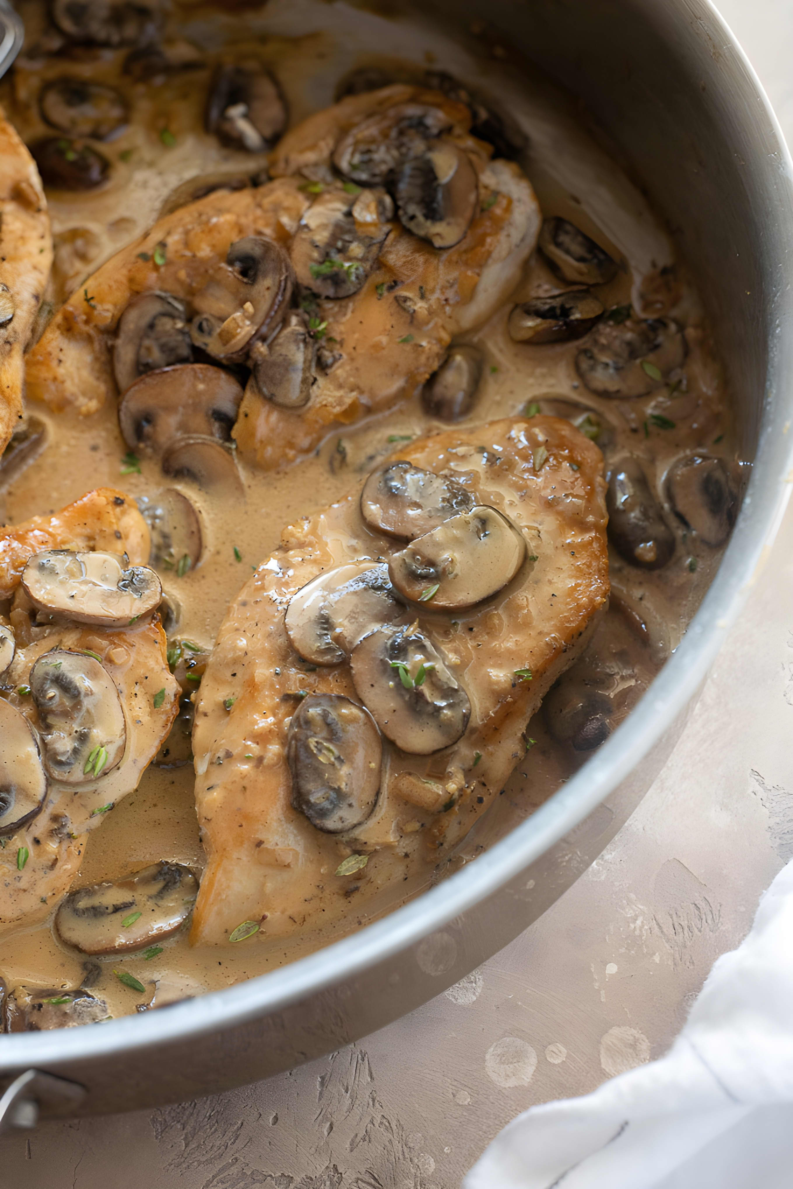 Creamy Chicken Marsala Recipe