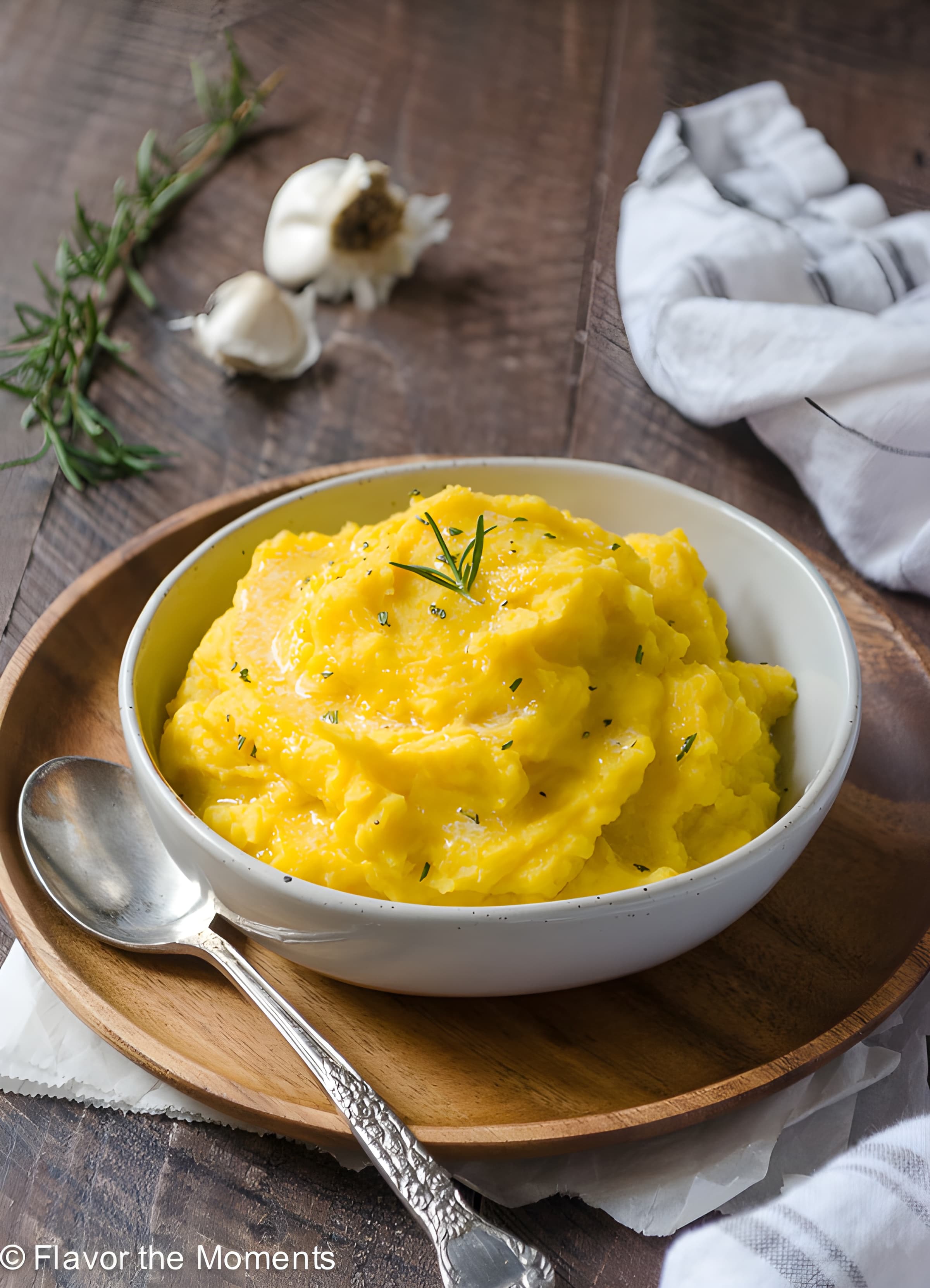 Creamy Kabocha Squash Mashed Potatoes