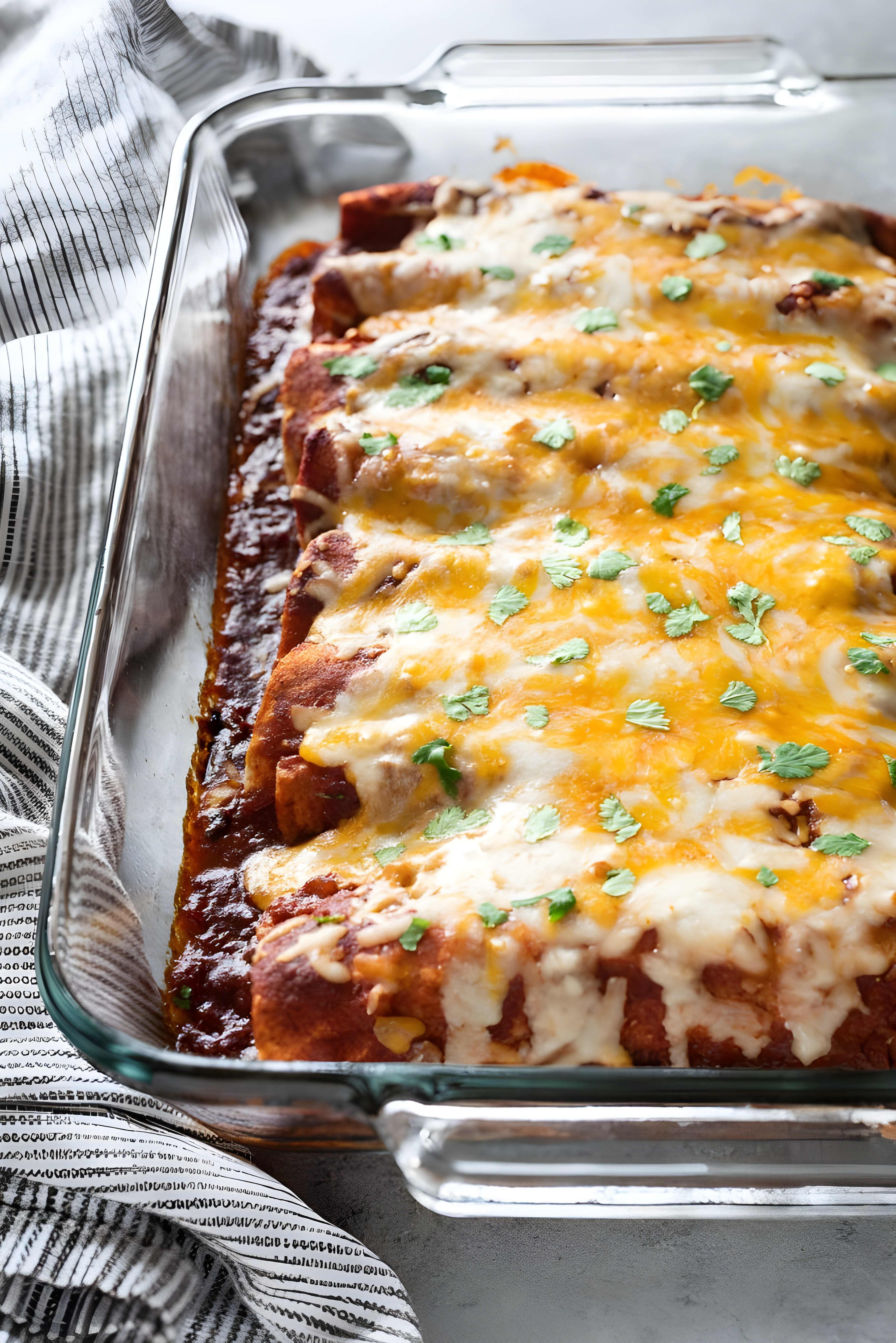 Easy Chicken Enchiladas